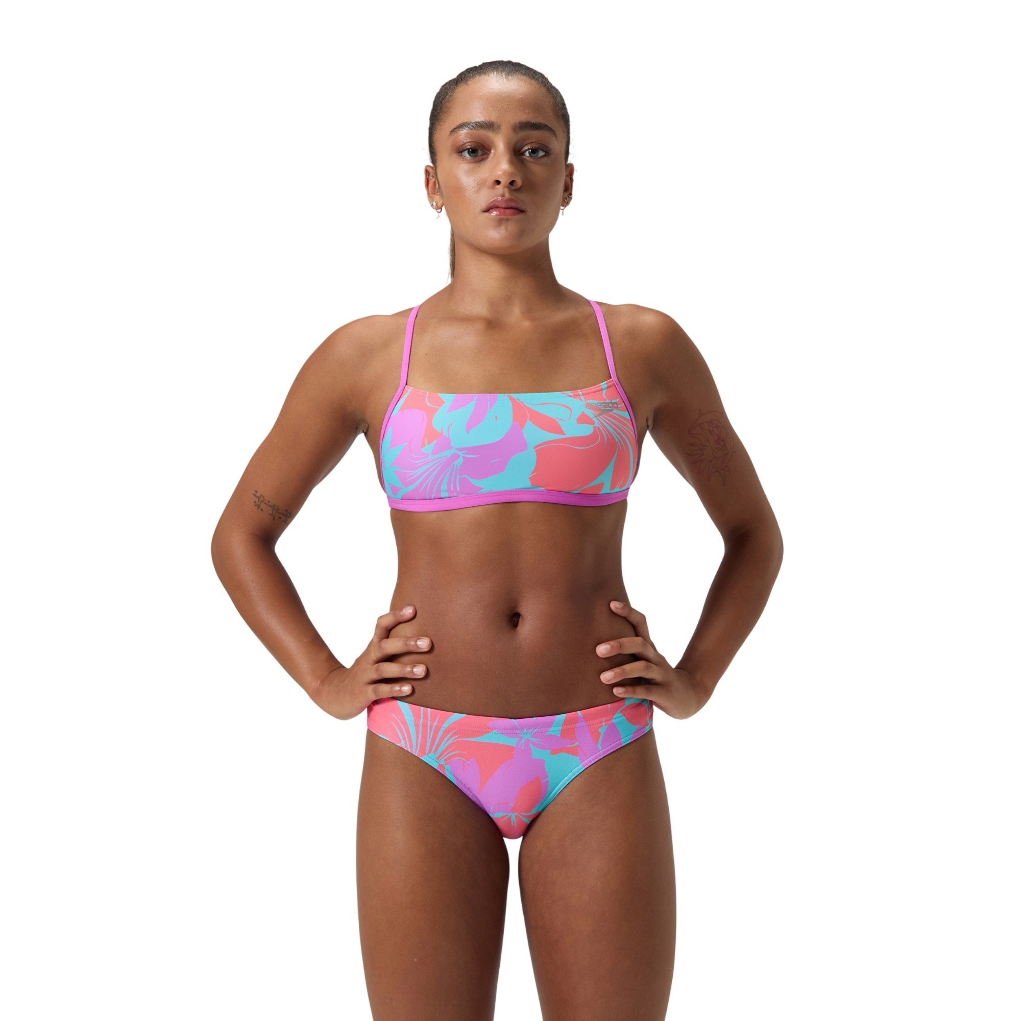 Culotte de bain à taille élastiquée motif/style imprimé numérique HIPSTER, SPEEDO