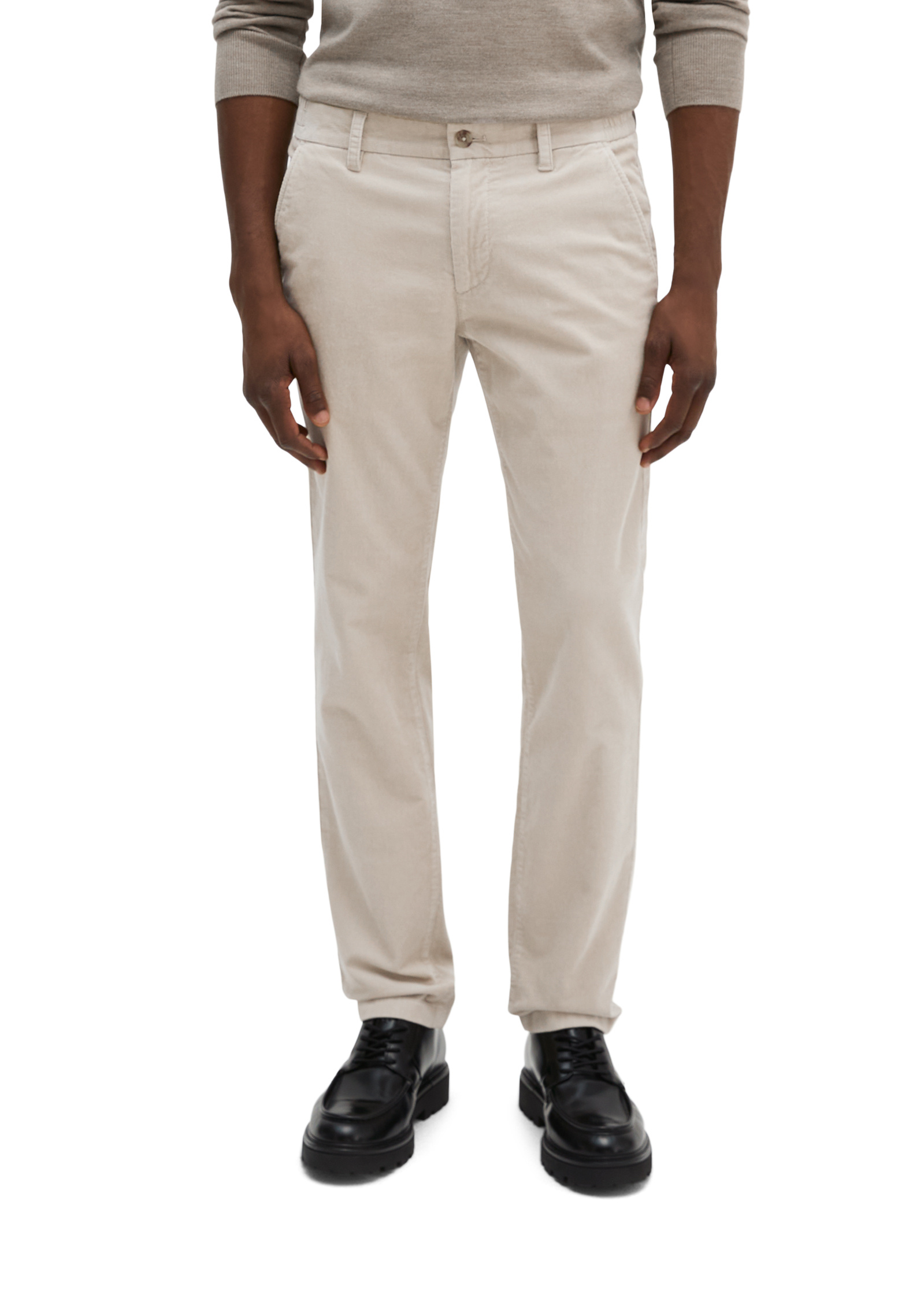 Pantalon en velours côtelé, modèle Stig, coupe jogger en coton organique stretch doux, MARC O'POLO