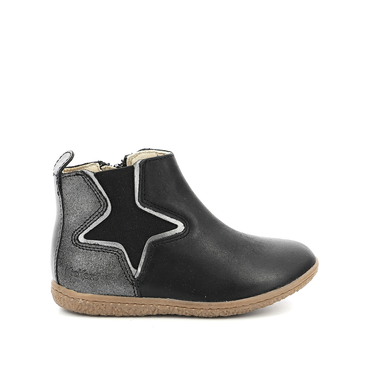 Kids Vermillon Ankle Boots in Leather