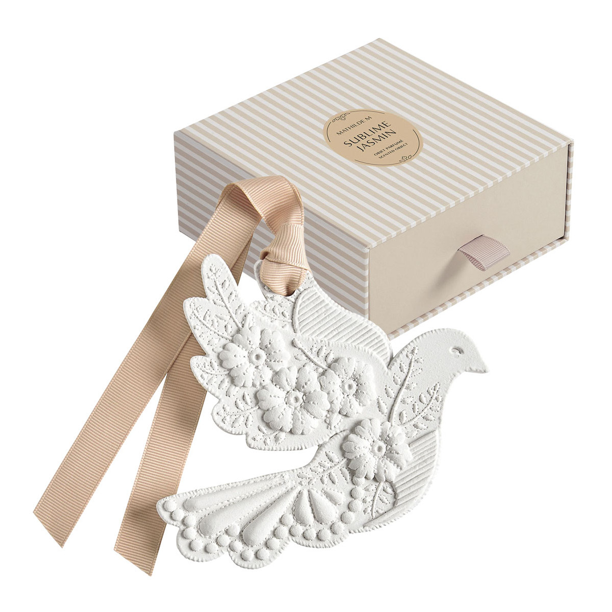 Décor parfumé Colombe en Fleurs - SUBLIME JASMIN, MATHILDE M