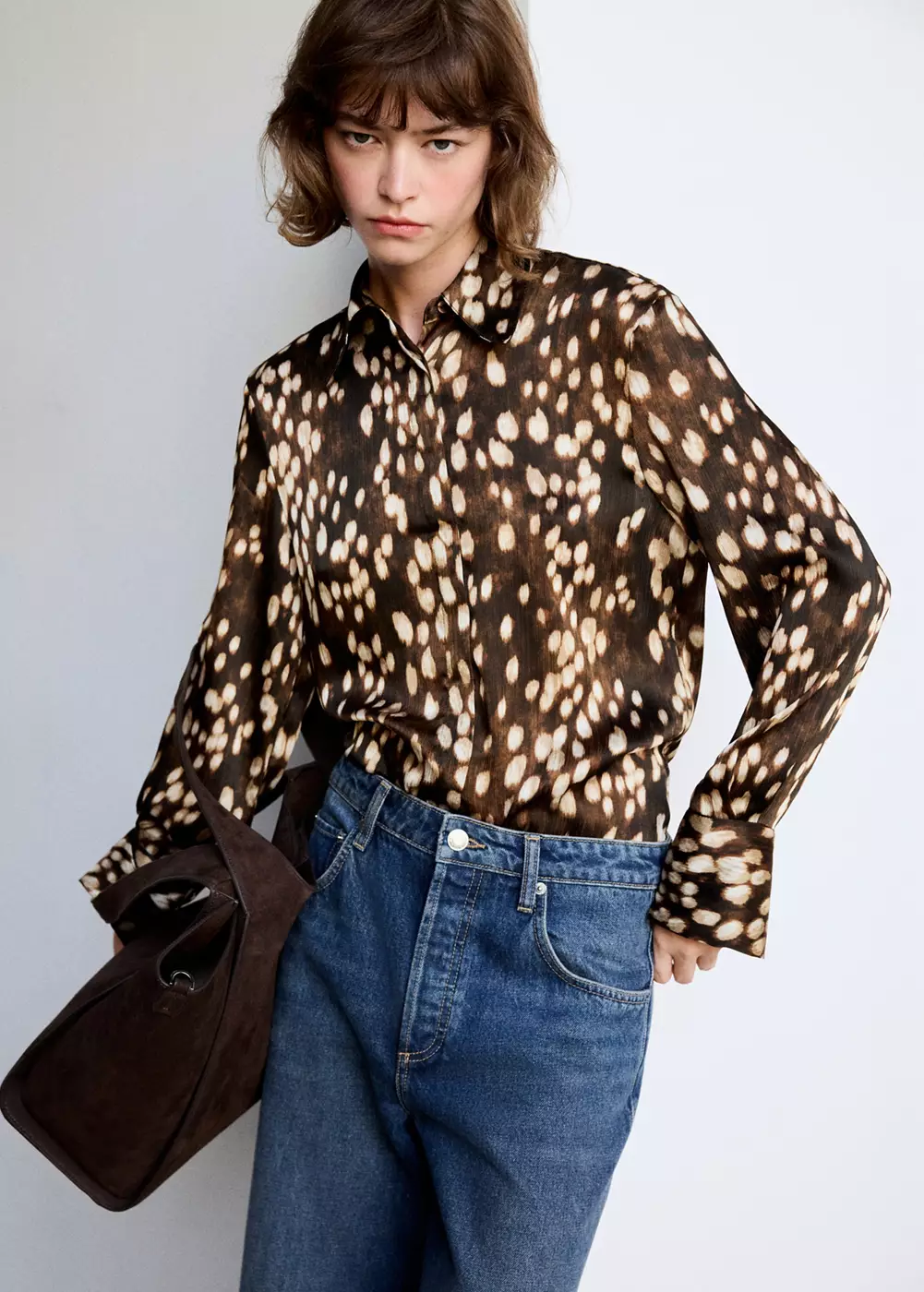 Chemise droite Bambi, MANGO