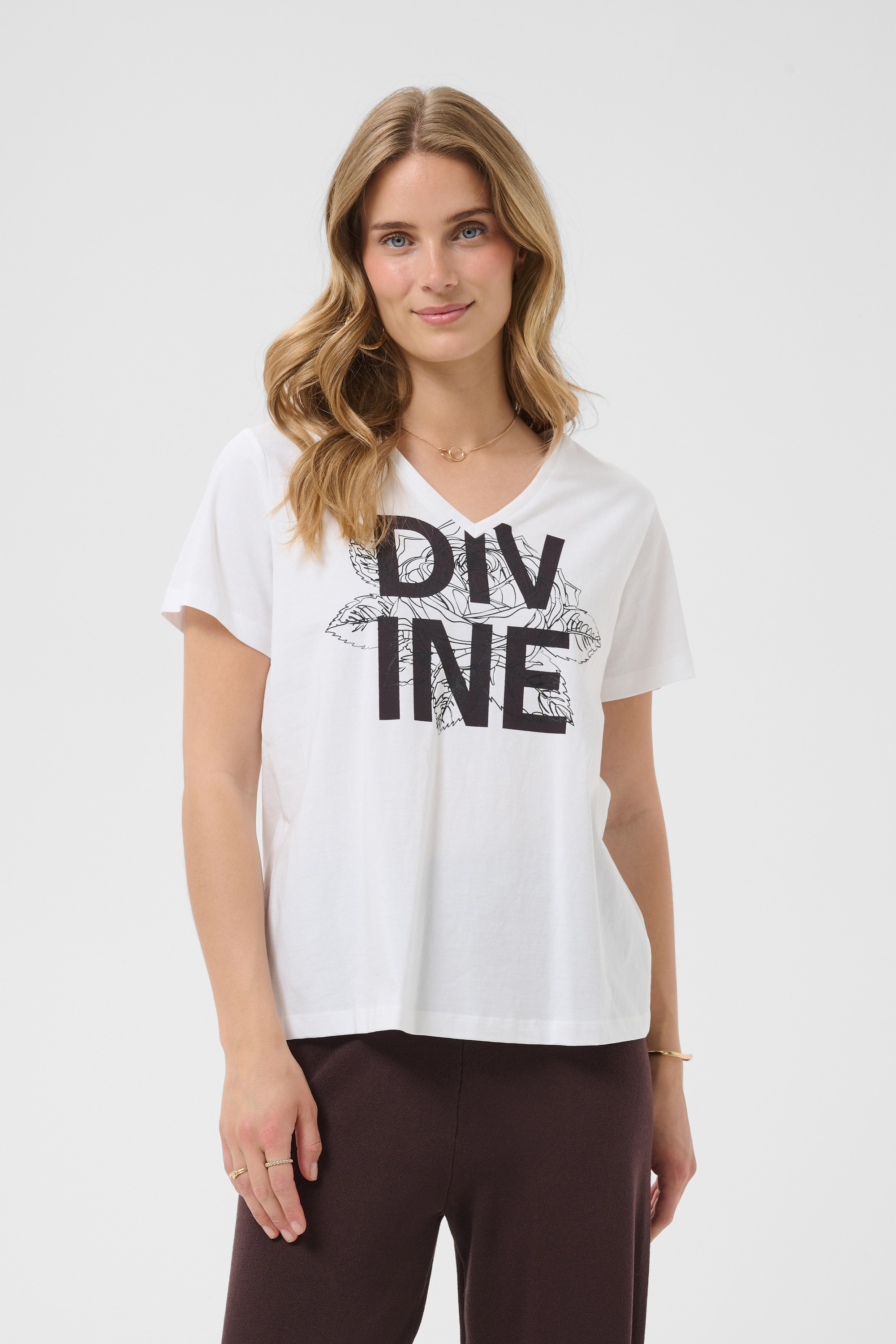 T-shirt, CREAM