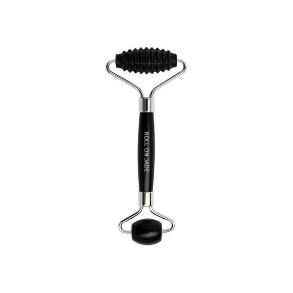 Roll-on homme avec picots - obsidienne noire