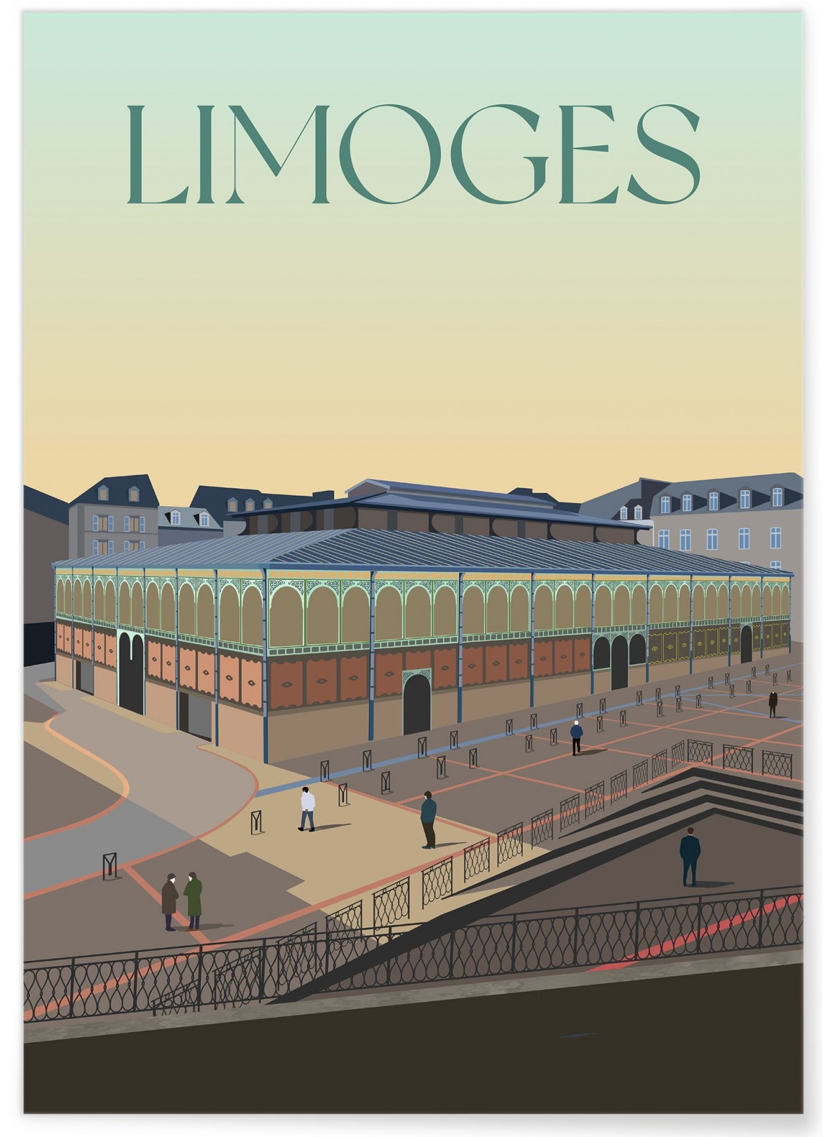 Affiche ville Limoges 4, L'AFFICHERIE