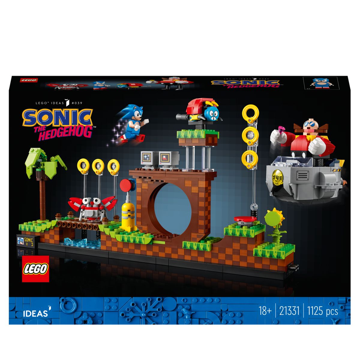 Sonic the hedgehog™ – green hill zone Lego