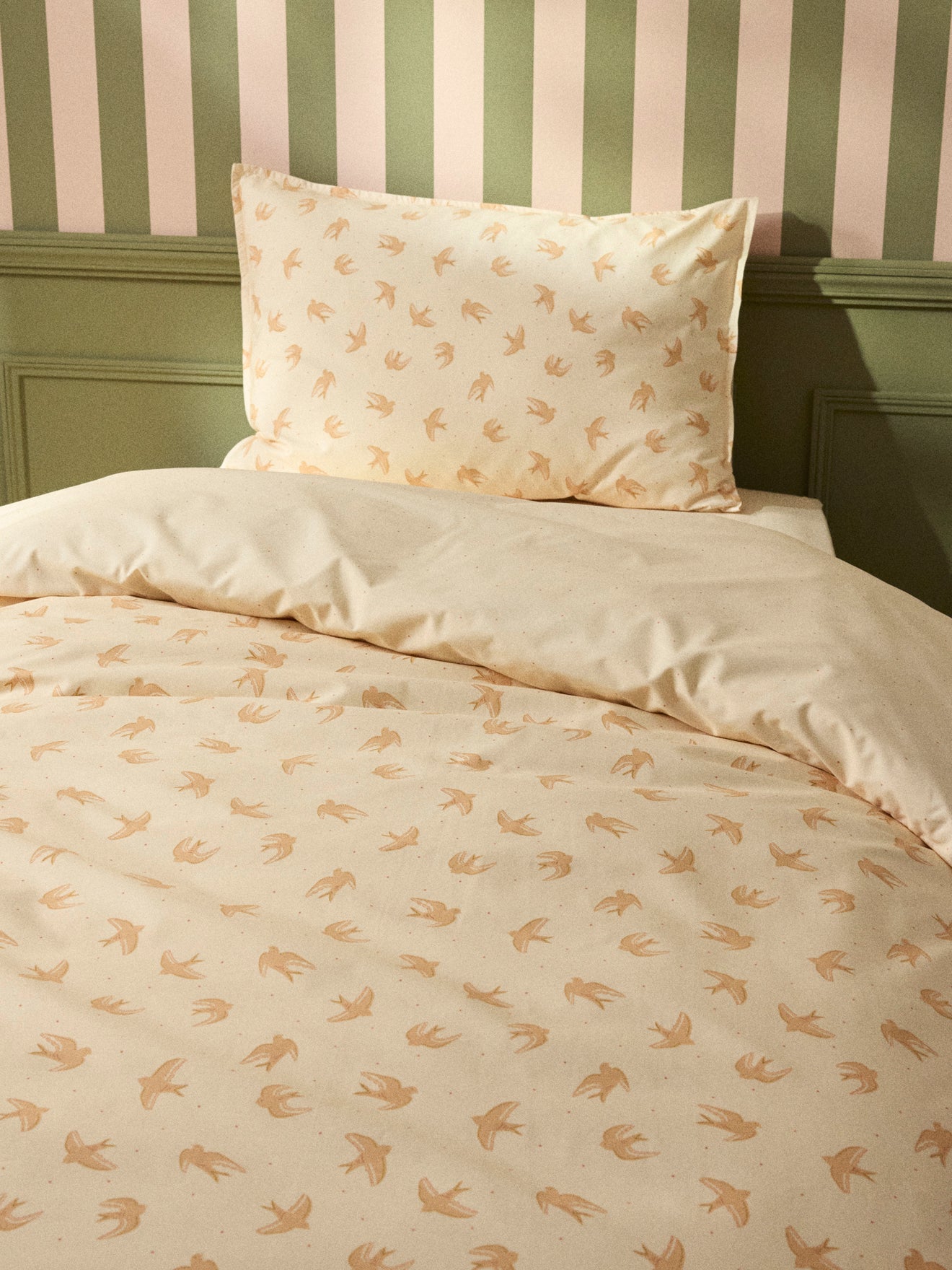 Housse de couette percale de coton "Anna", CYRILLUS