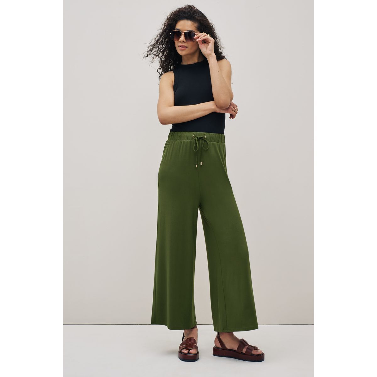 Jupe culotte verte shop
