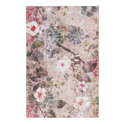 Tapis plat motif floral bohème - LIFETIME WECON HOME