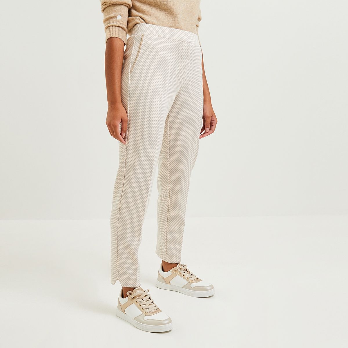 Pantalon à pont store h&m