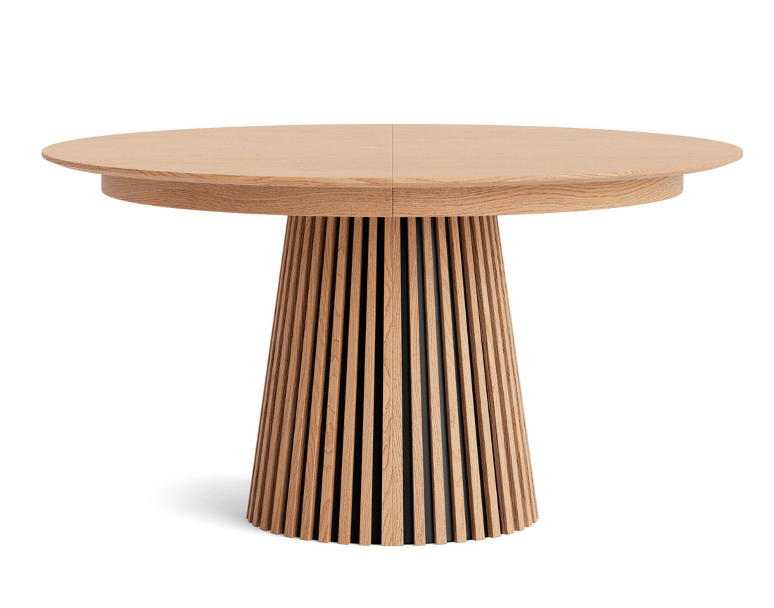Table à manger ronde extensible bois 6-10pl, FREYA, BEST MOBILIER