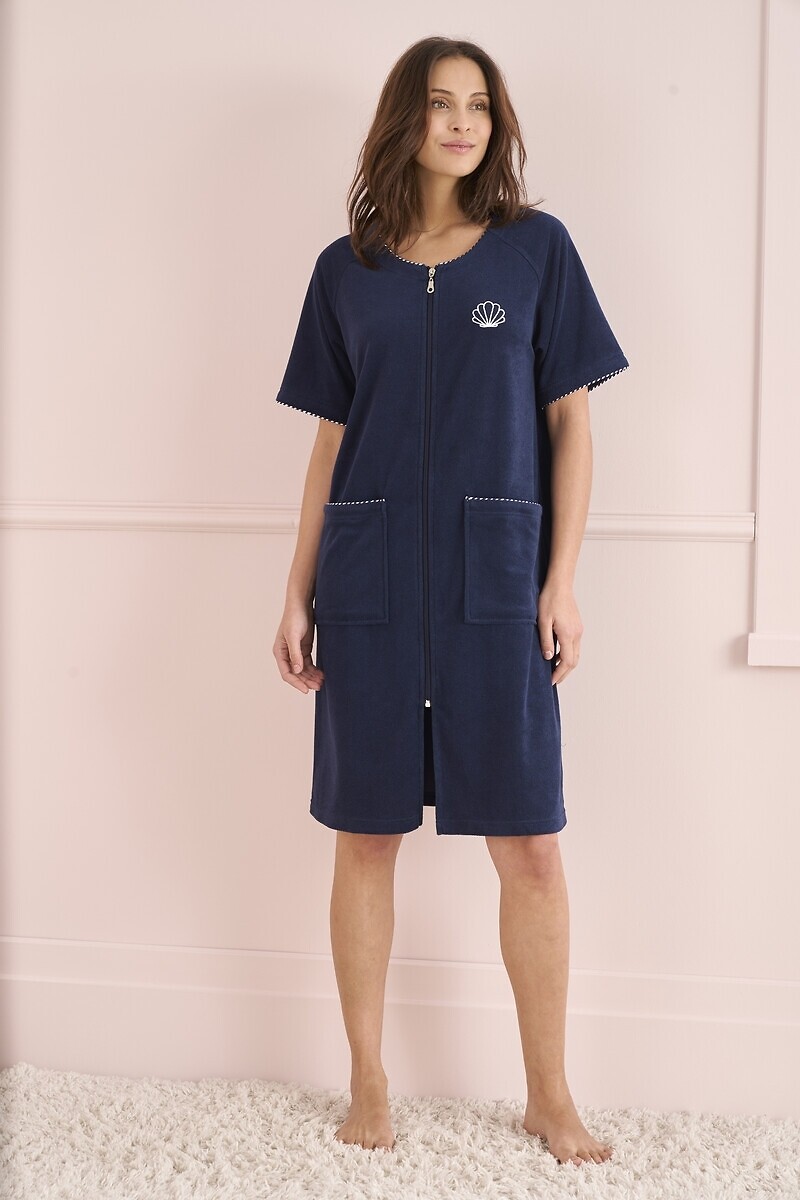 Robe d'intérieur en bouclette