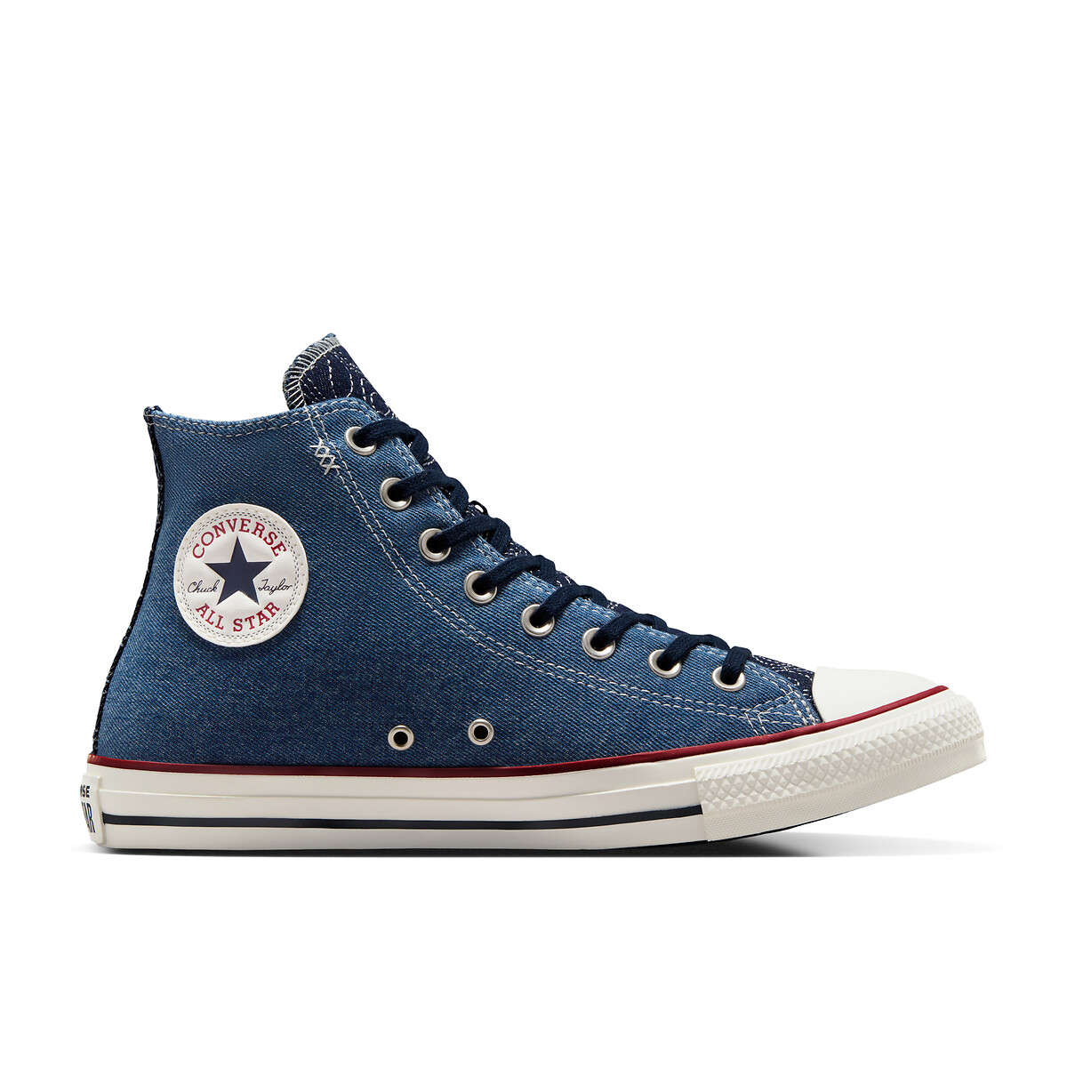 Chuck Taylor All Star Denim Crafted Canvas High Top Trainers