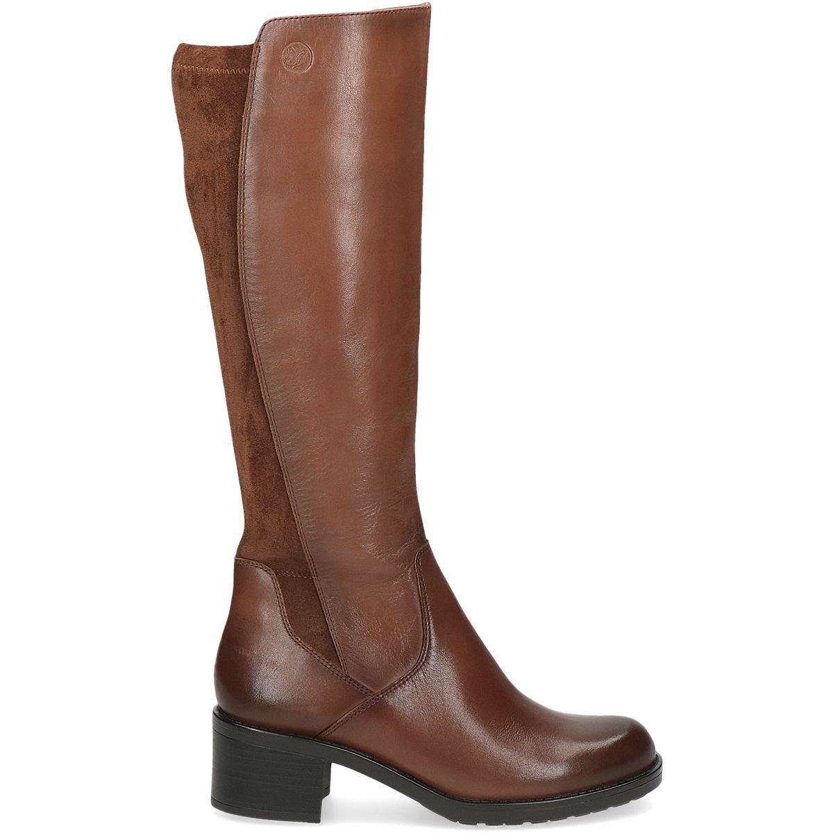 Bottes nubuck marron La Redoute
