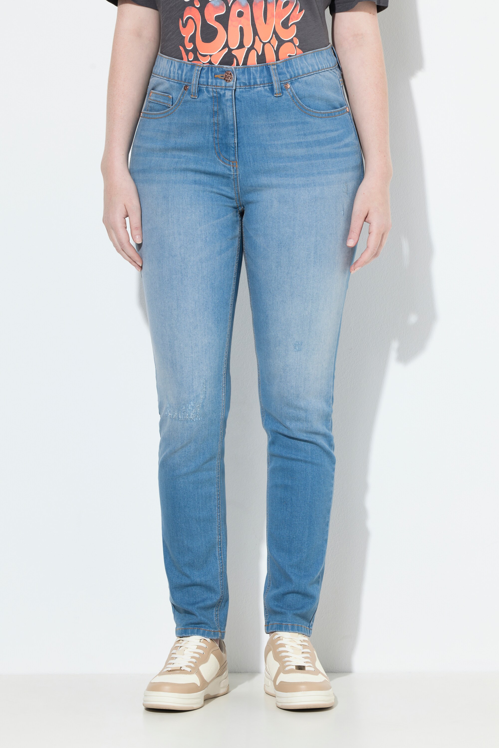 Jean Sarah en denim stretch, jambe étroite, ULLA POPKEN