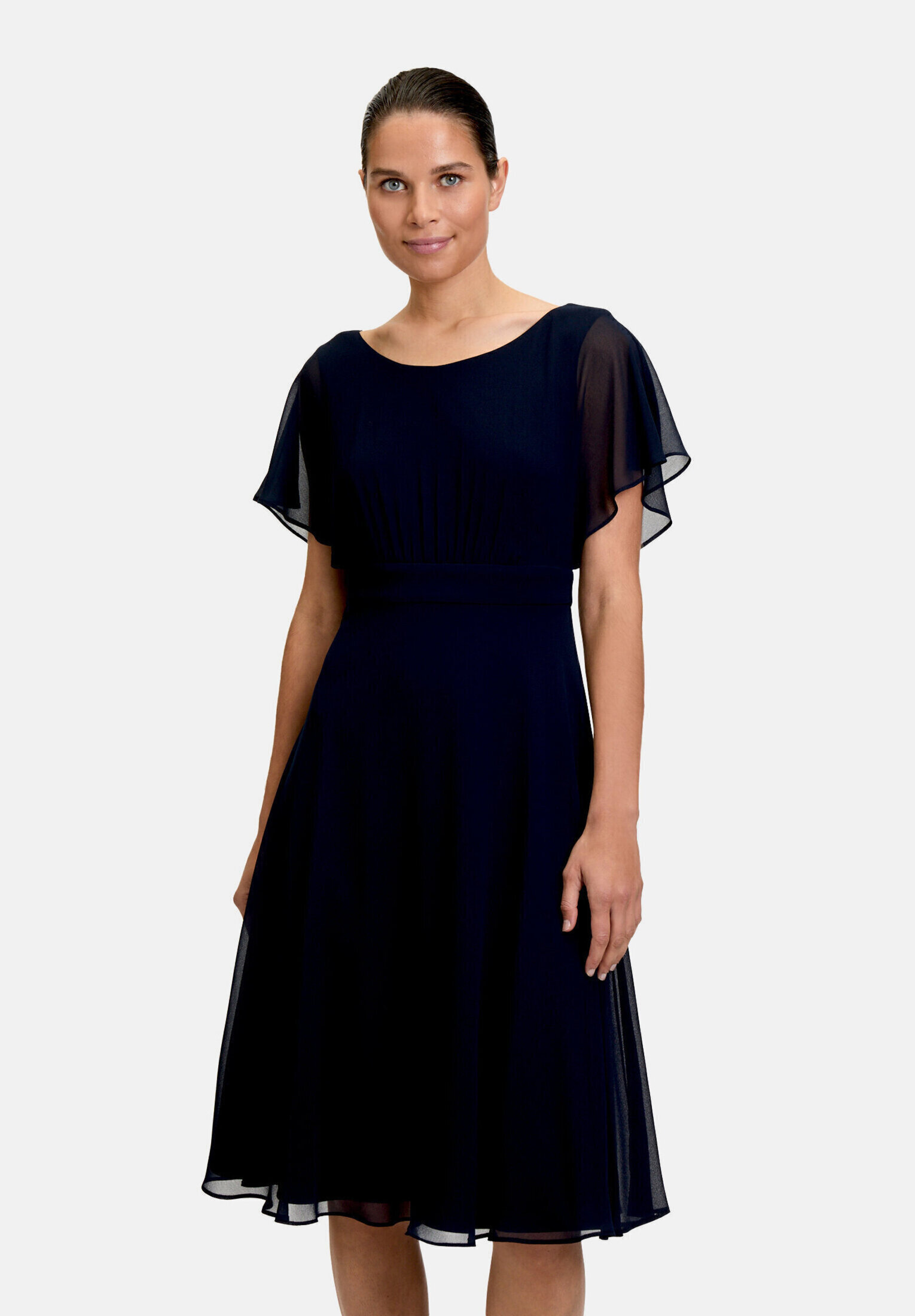 Robe de cocktail manches courtes, VERA MONT
