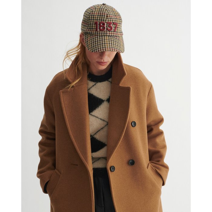 Image 0 Manteau masculin Signature, drap laine mélangée LA REDOUTE COLLECTIONS Manteau masculin Signature, drap laine mélangée LA REDOUTE COLLECTIONS image 0