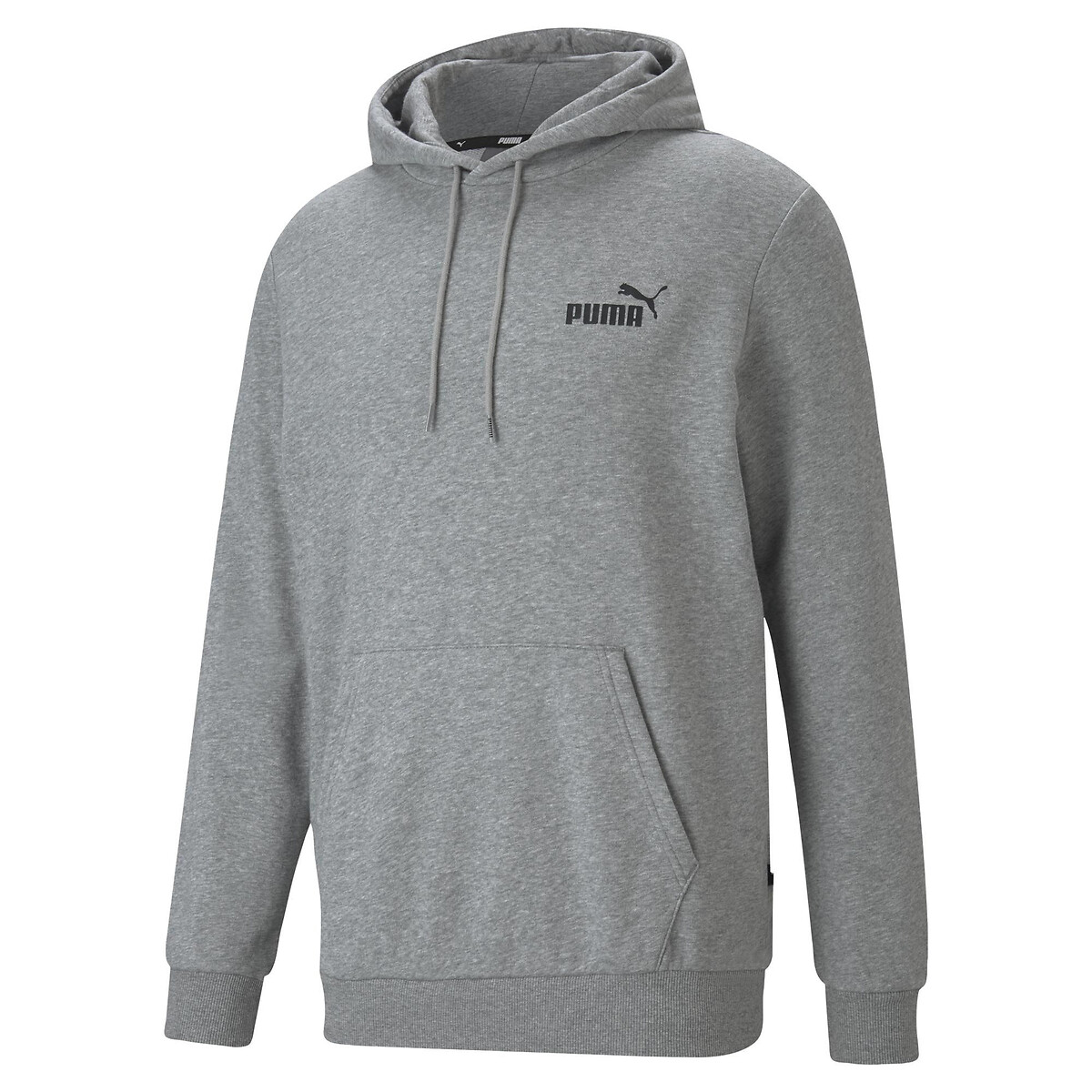 Image of Essential Logo Print Hoodie in Cotton Mix