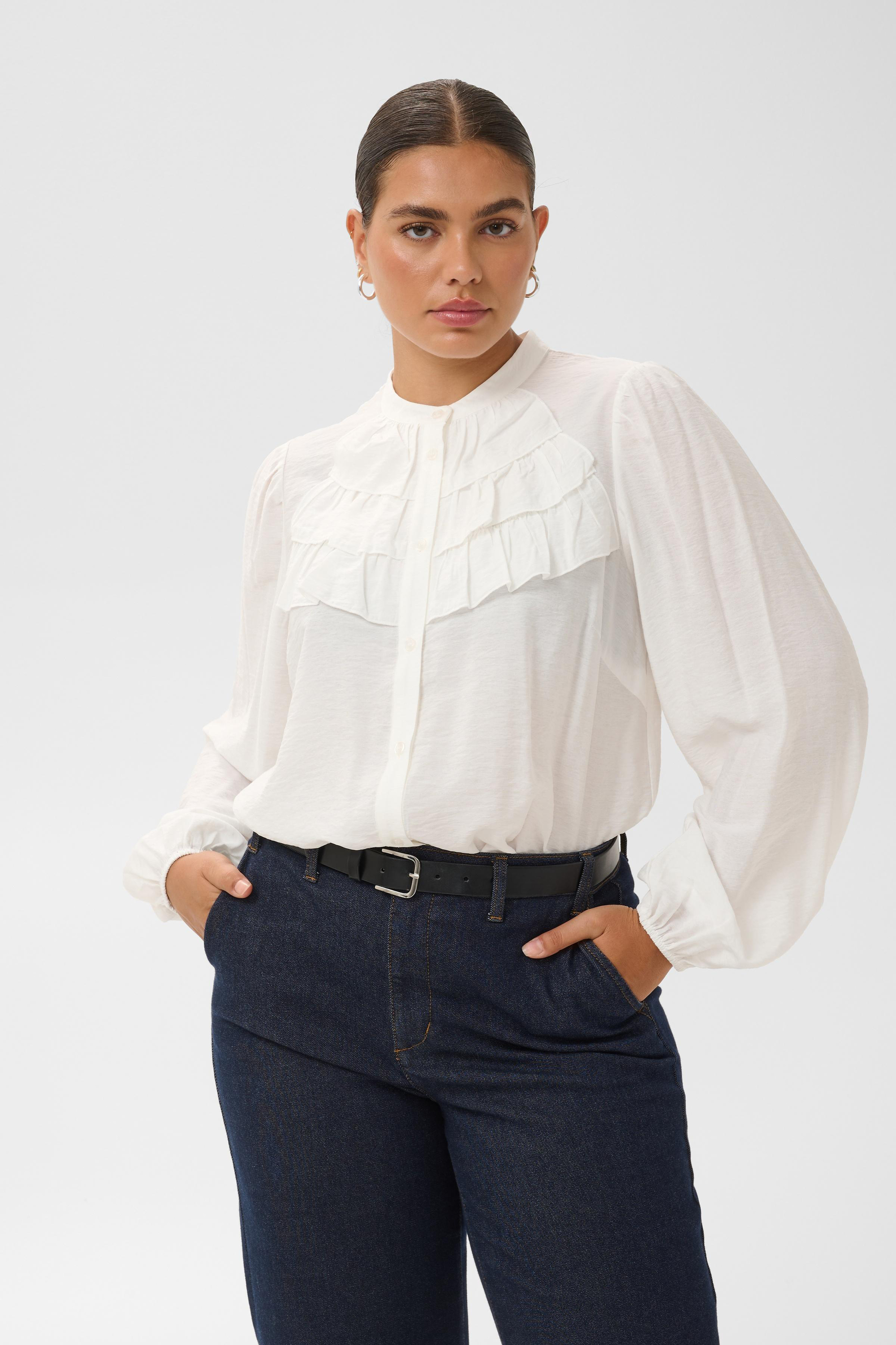 Chemise à manches longues, KAFFE CURVE