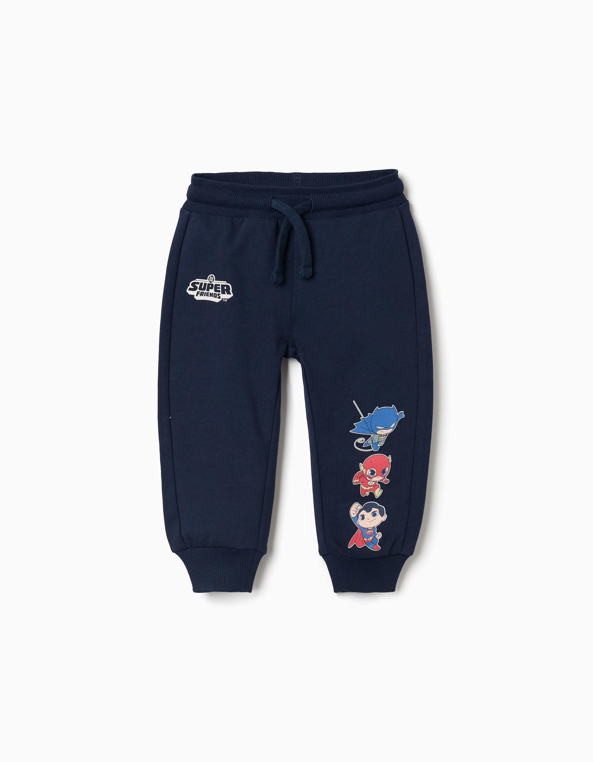 Pantalon de jogging en coton avec imprimé Super Friends, ZIPPY
