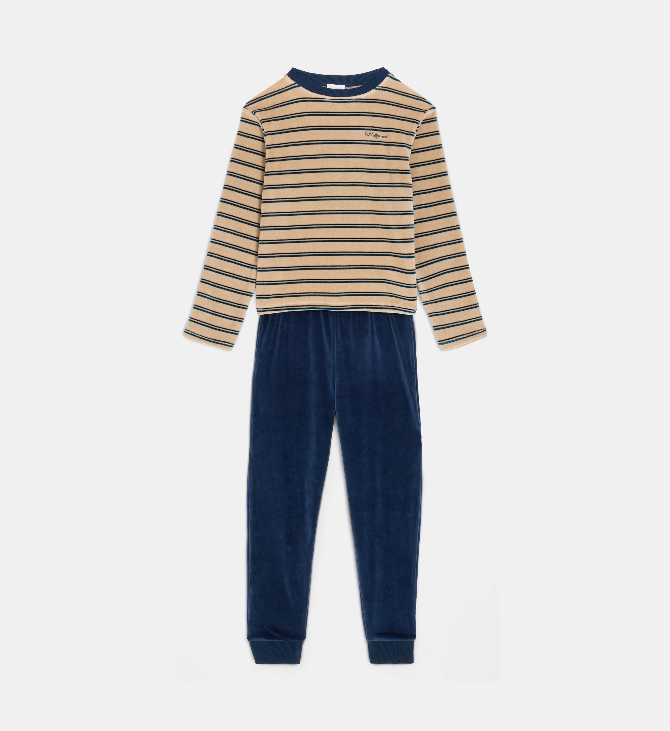 Ensemble pyjama tanguy velours, CADET ROUSSELLE
