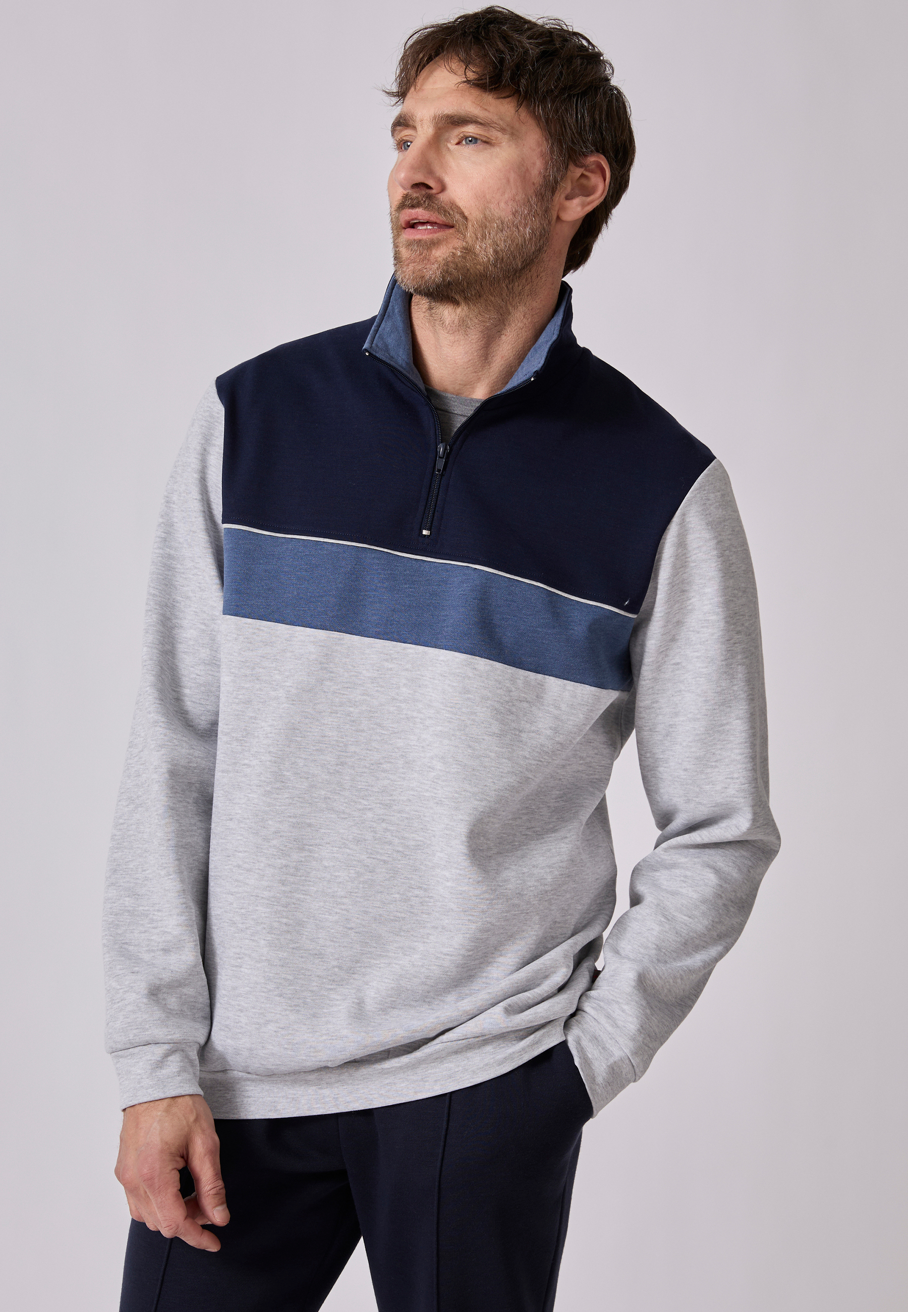 Sweat molleton intérieur gratté, DAMART