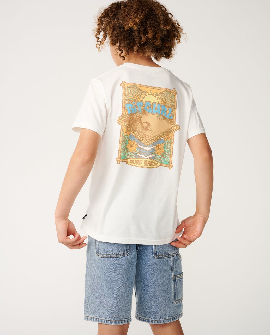 T-shirt enfant SURF SHACK ART, RIP CURL