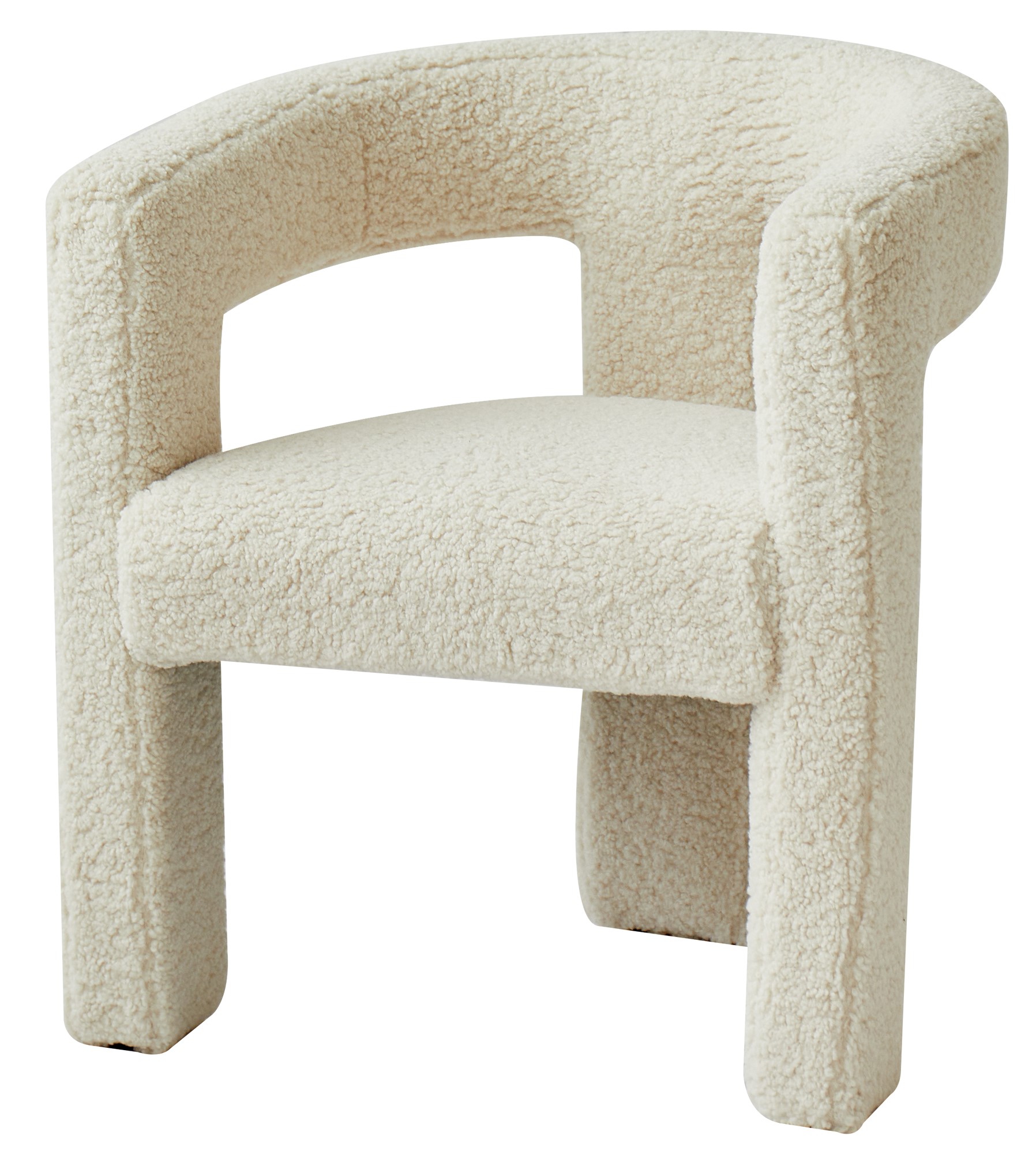 Fauteuil en bouclette, ARUSHA, NORDLYS