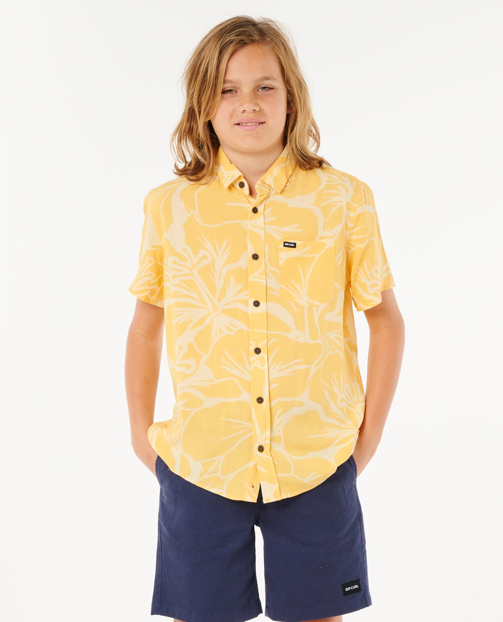 Chemise à manches courtes Artist of The SEARCH COSY Welsh enfant, RIP CURL