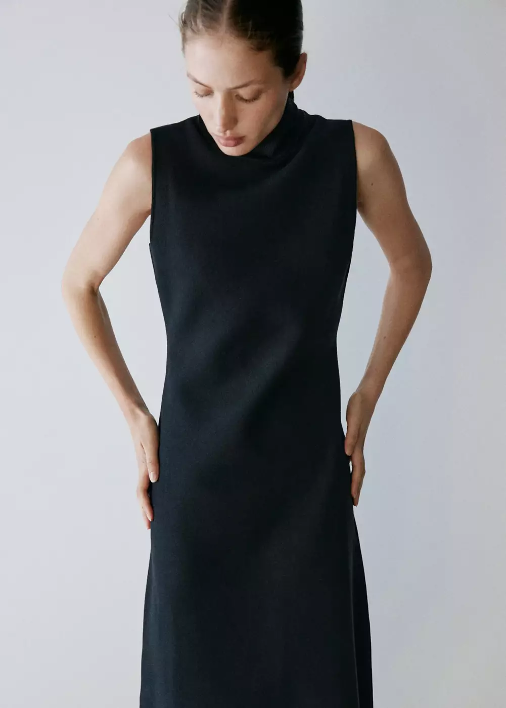 Robe midi en maille Milano, MANGO