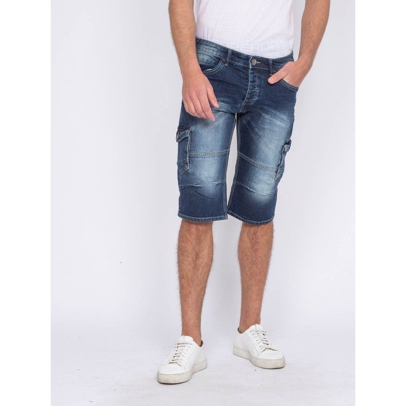 Jean discount pantacourt homme