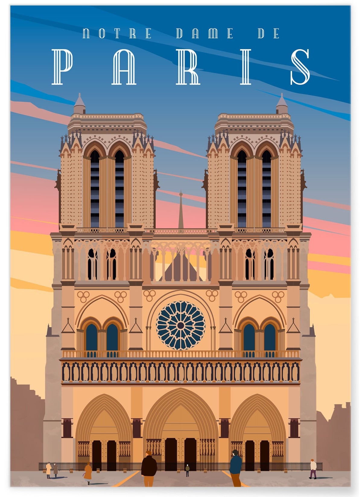 Affiche Notre-Dame de Paris, L'AFFICHERIE