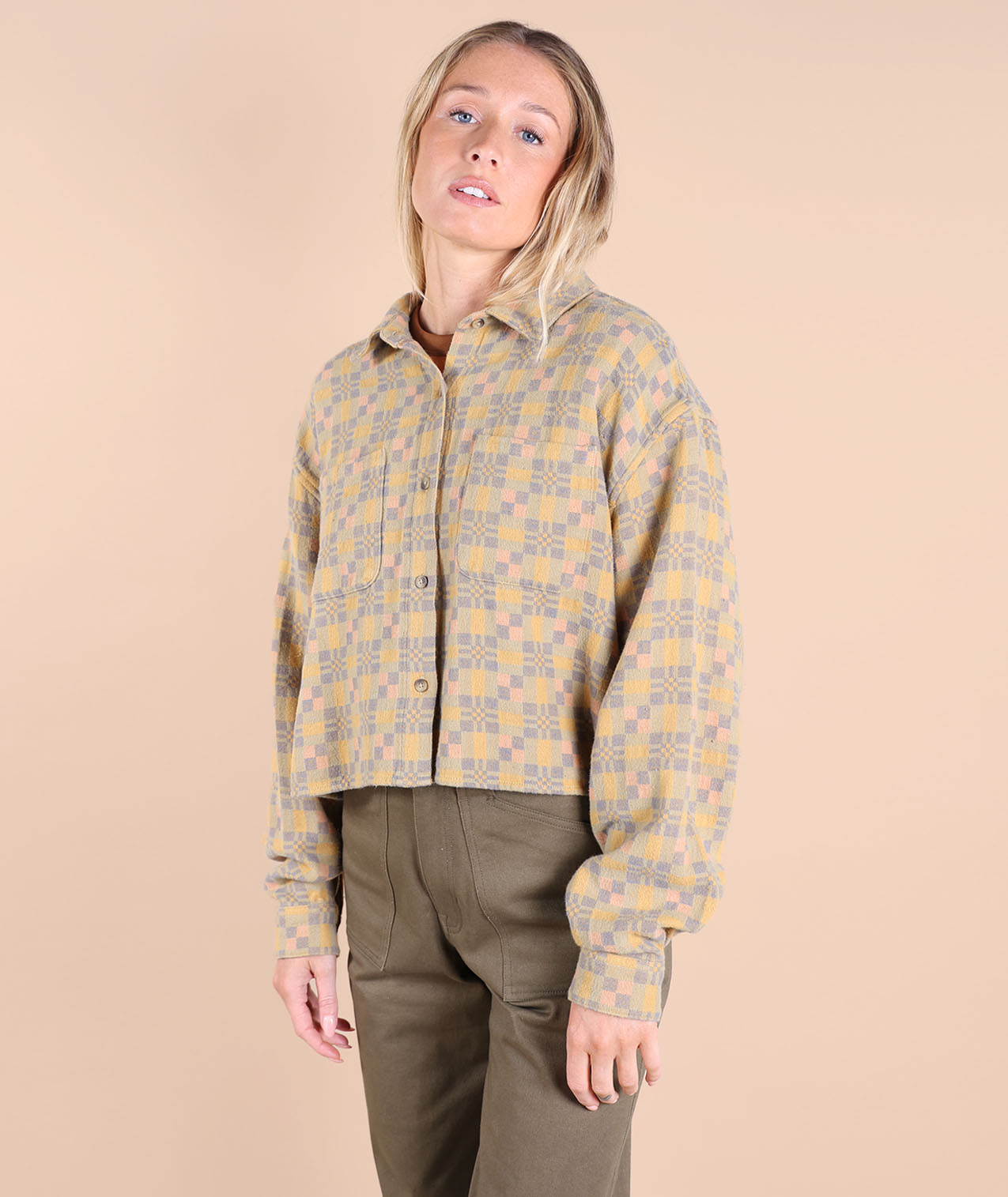 Chemise courte AOP TILE, OXBOW