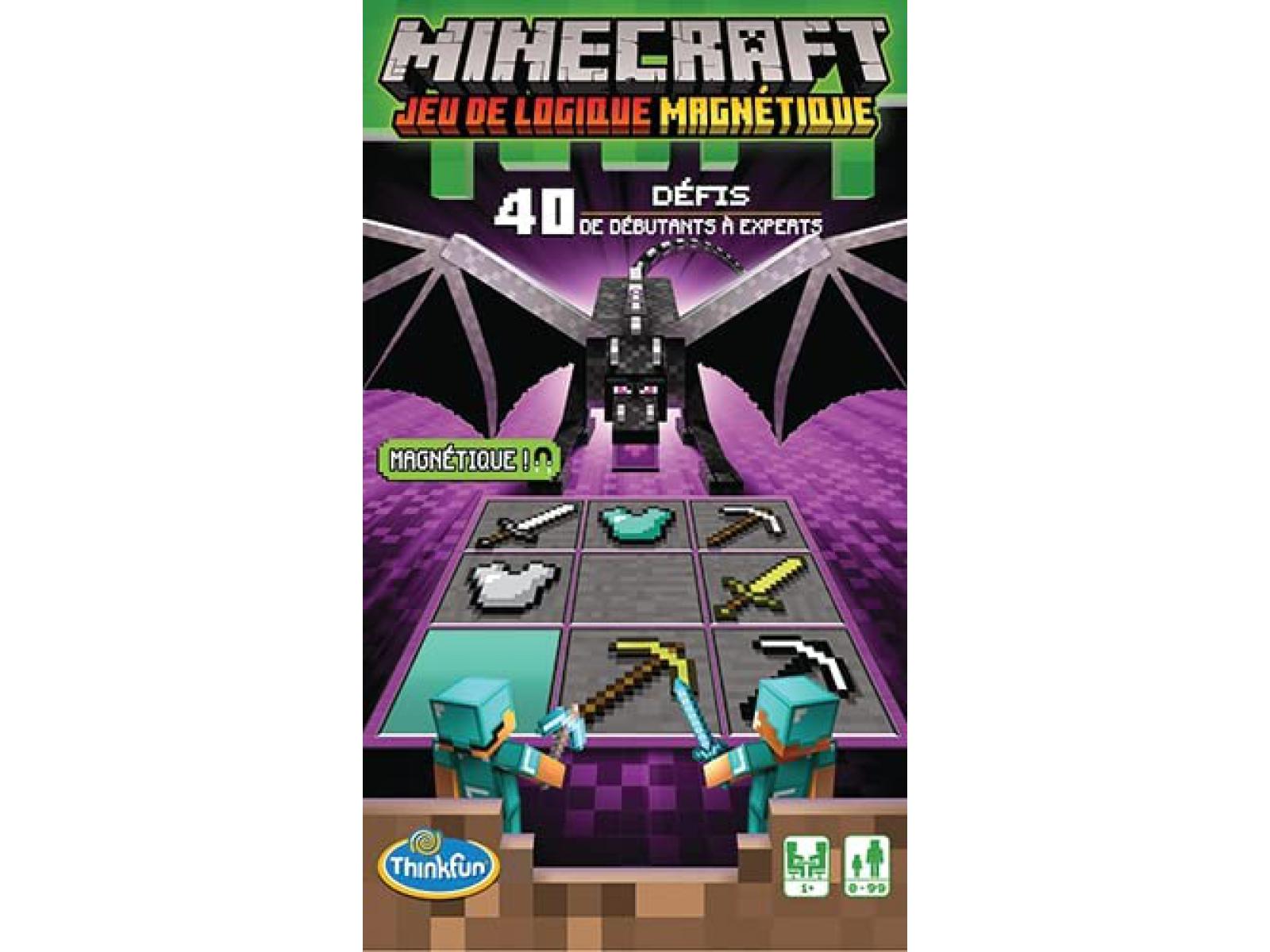 Minecraft - Jeu de logique magnétique, RAVENSBURGER