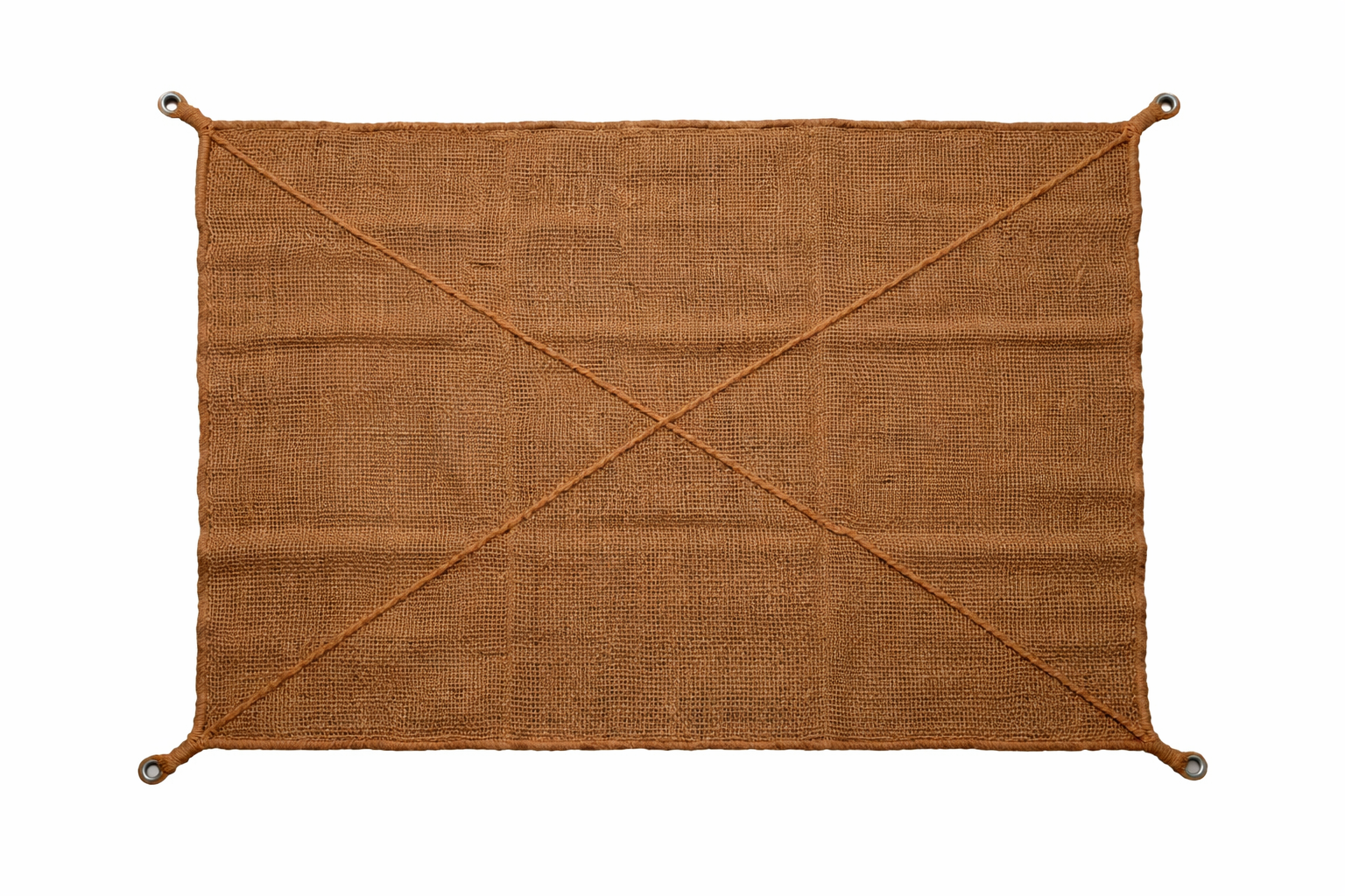 Voile d'ombrage en fibre de coco à suspendre 2x3, WANDA COLLECTION