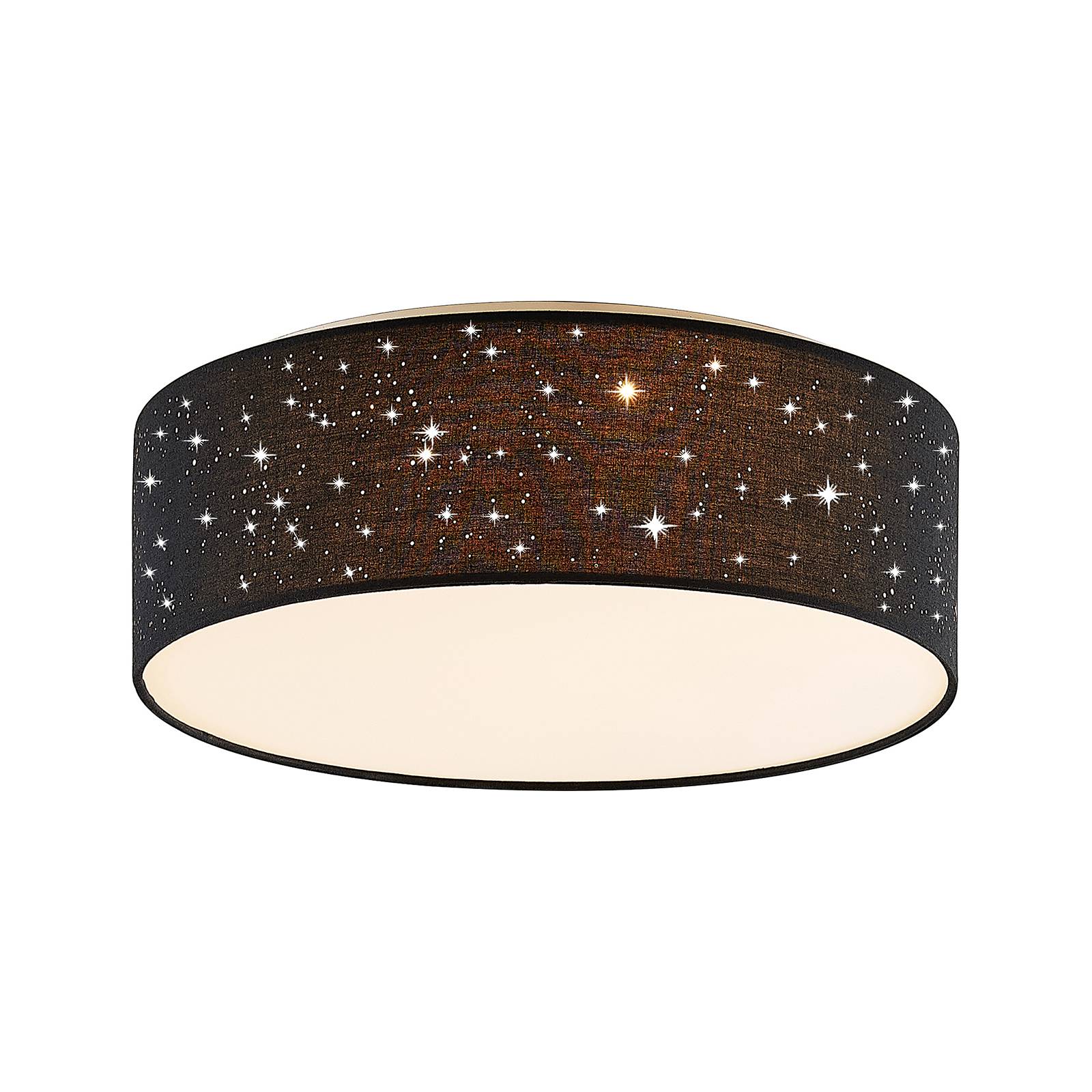 Plafonnier en textile moderneLED, Ellamina, LINDBY