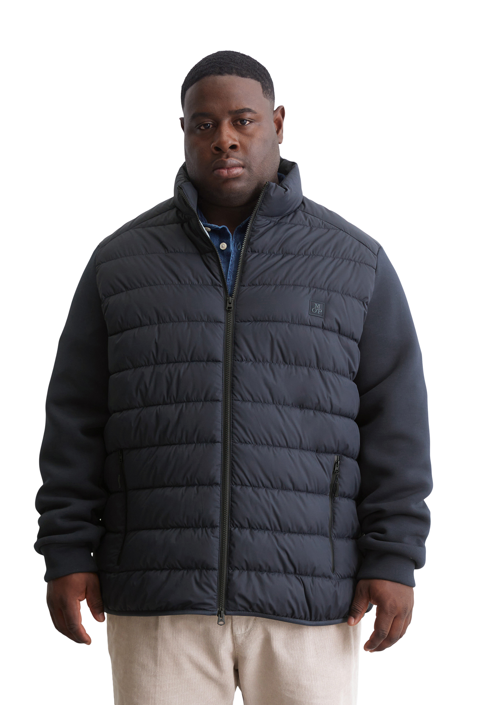 Veste matelassée regular avec manches scuba souples, MARC O'POLO