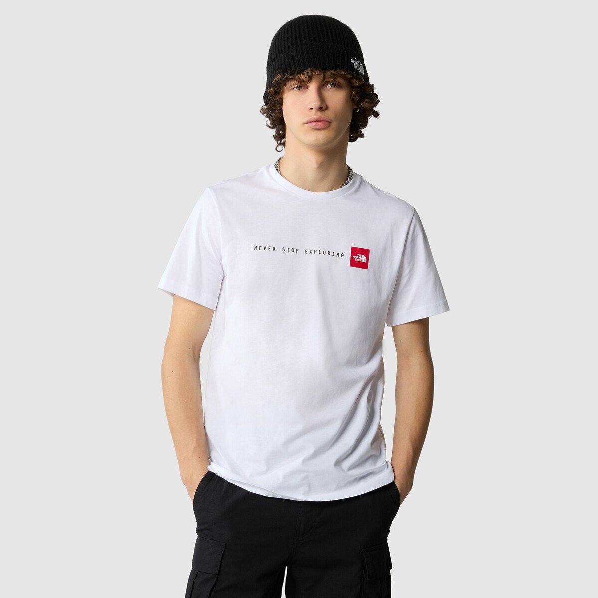 ◎THE NORTH FACE◎ White Label Explorer Short Sleeve Round T The North Face Street Explorer (White) NF0A87D1QLI1 - Allike