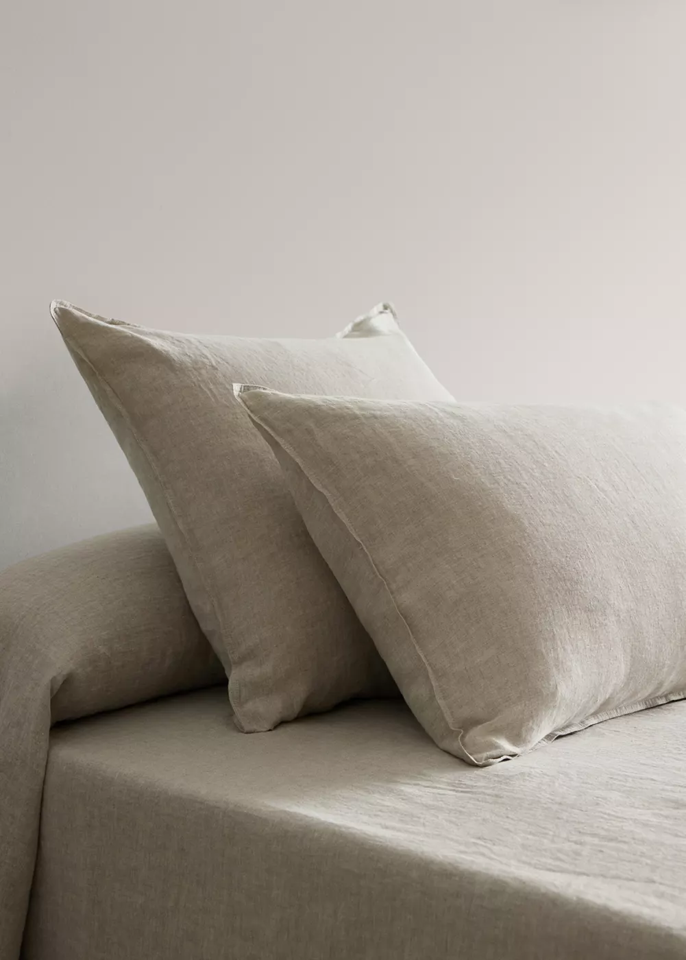 Taie d'oreiller lin lavé 45x110 cm, MANGO HOME