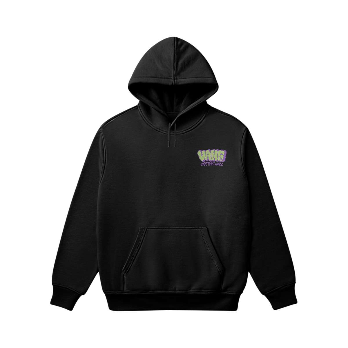 Sweat coton à capuche droit, VANS