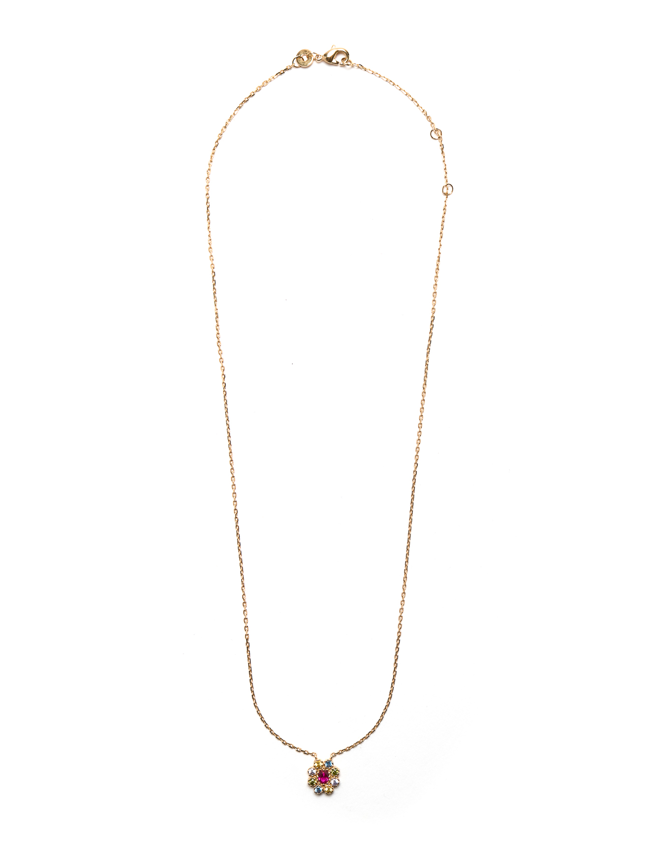 Collier pendentif avec pierres fantaisie, DAXON