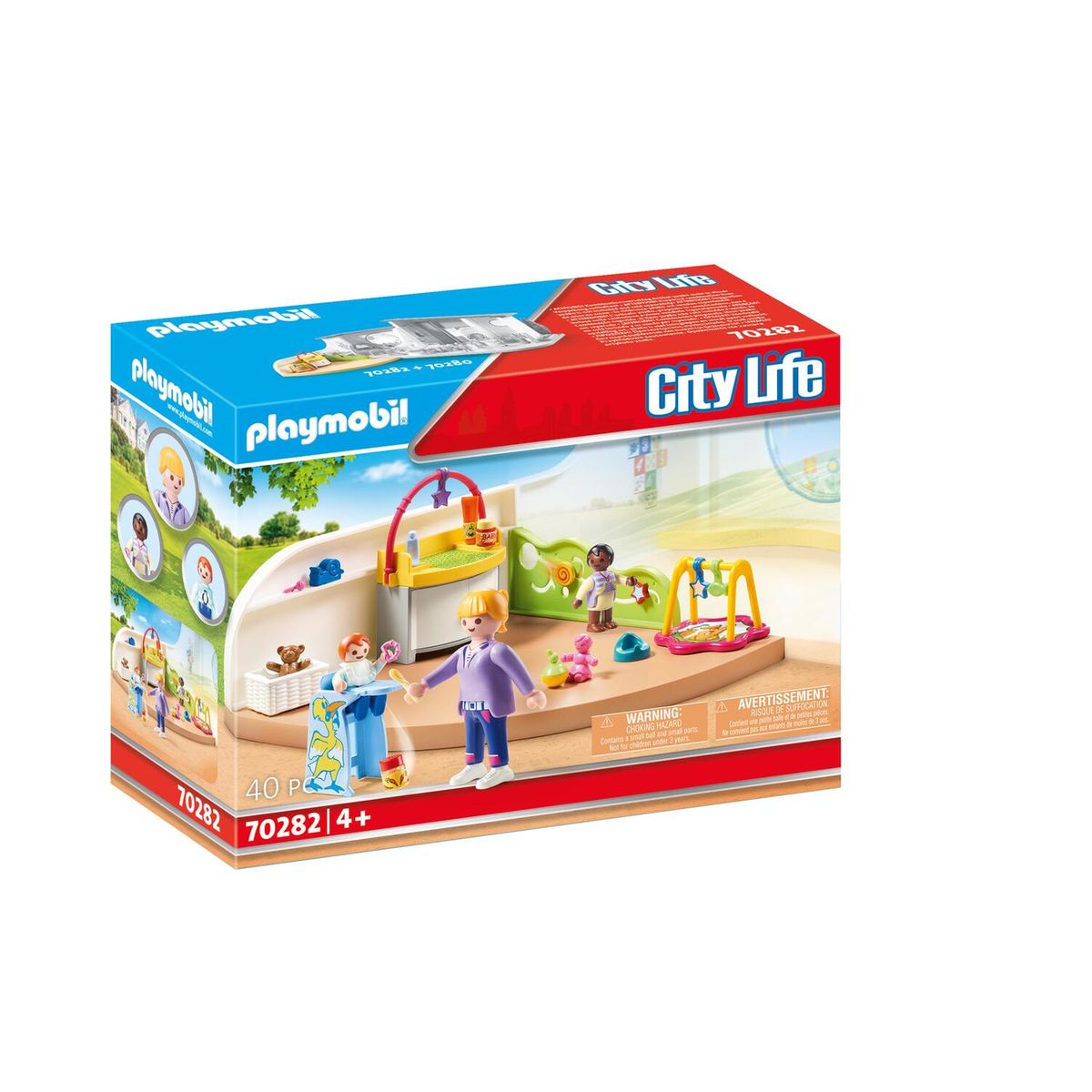 Espace Creche Pour Bebes Playmobil La Redoute