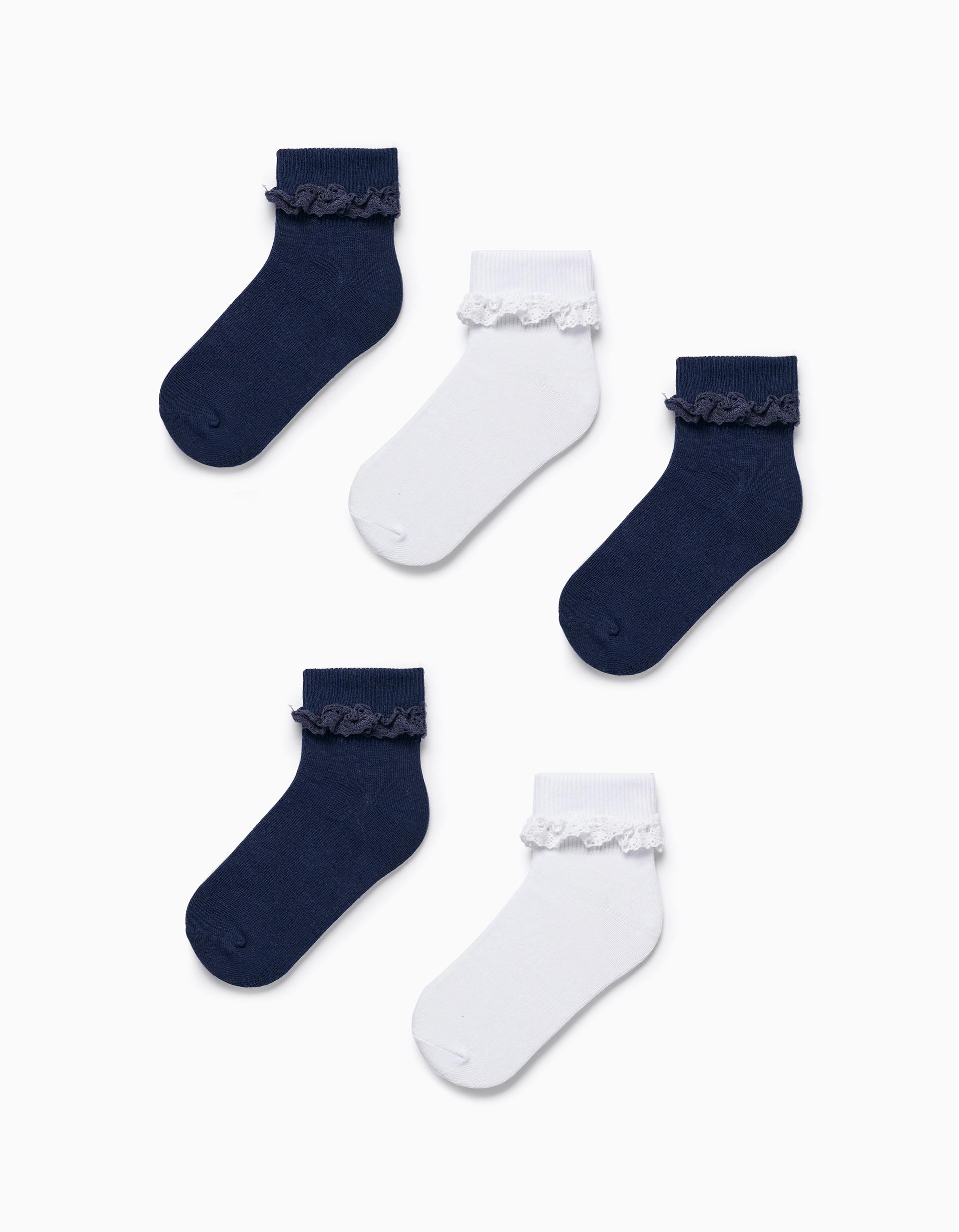 Pack 5 Paires de Chaussettes avec Crochet, ZIPPY