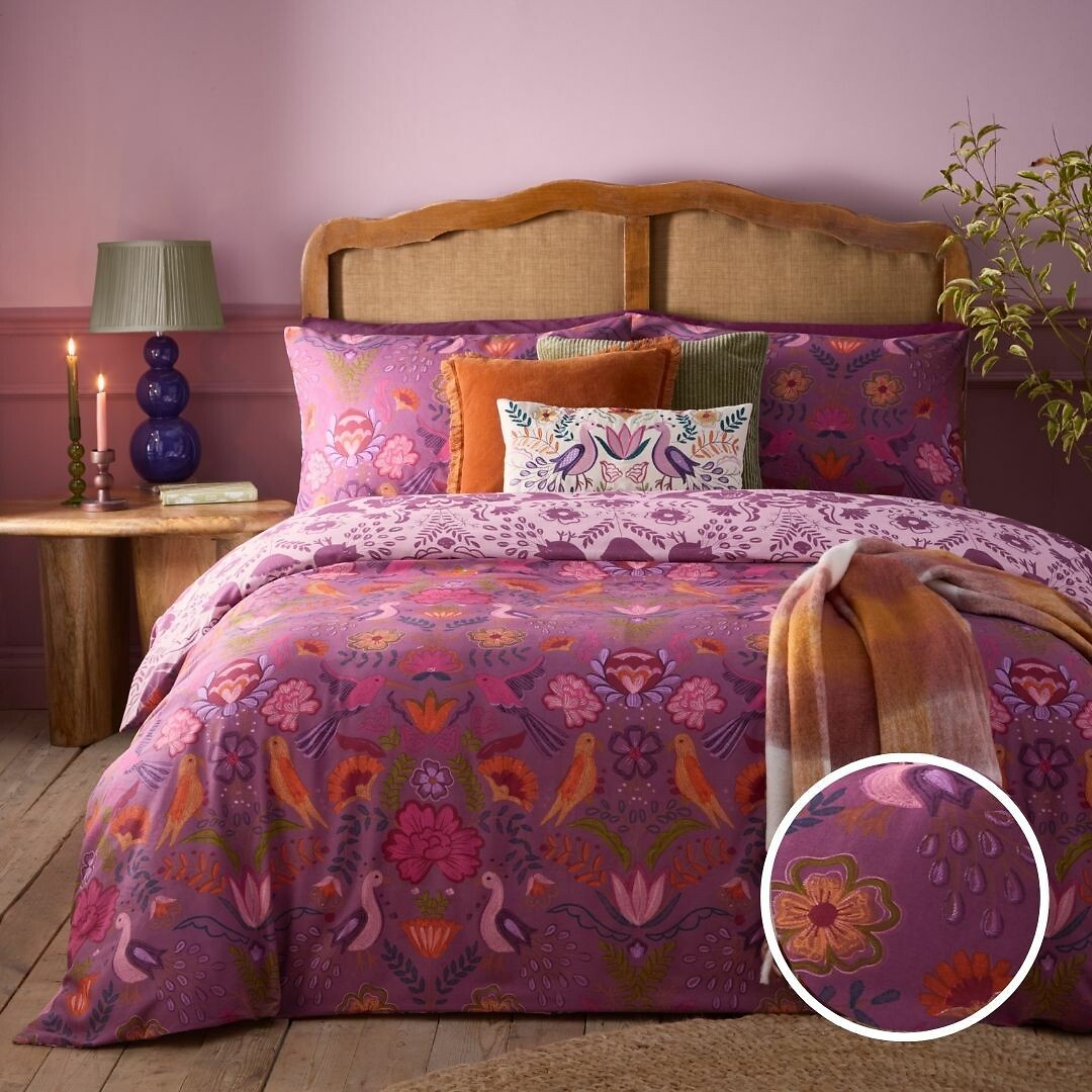 Broderie Duvet Cover and Pillowcase Set, FURN.