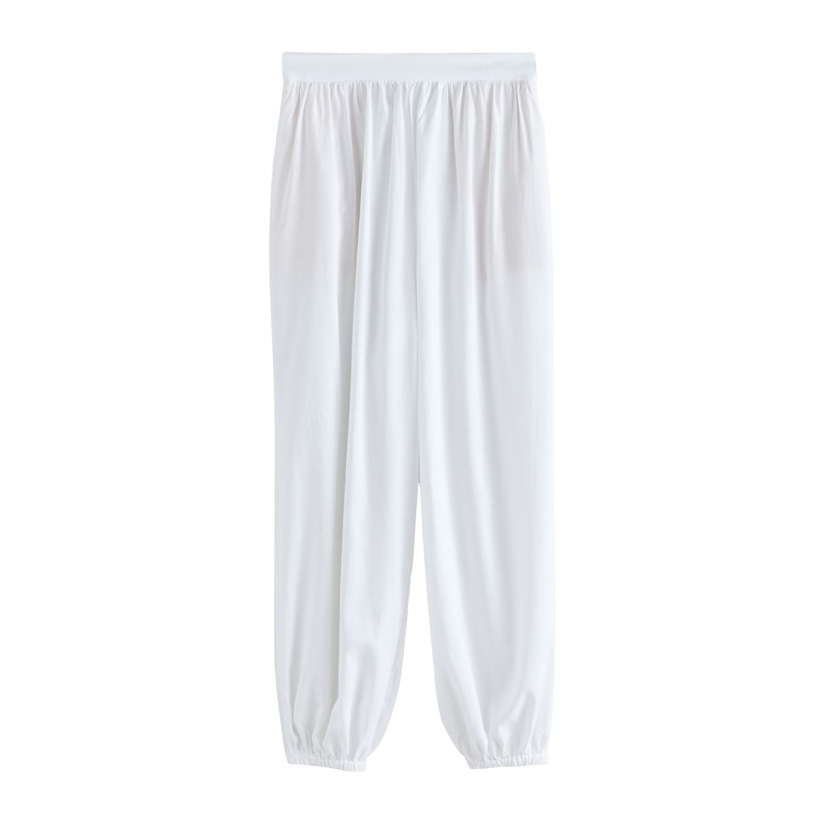 Pantalon bouffant en lin mélangé, NEXT
