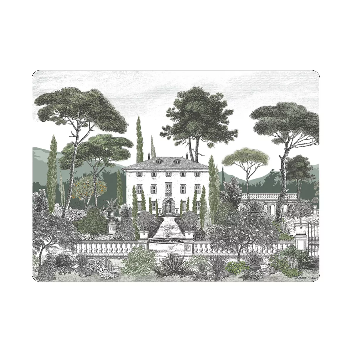 Set vinyle PALAZZINA, GARNIER THIEBAUT