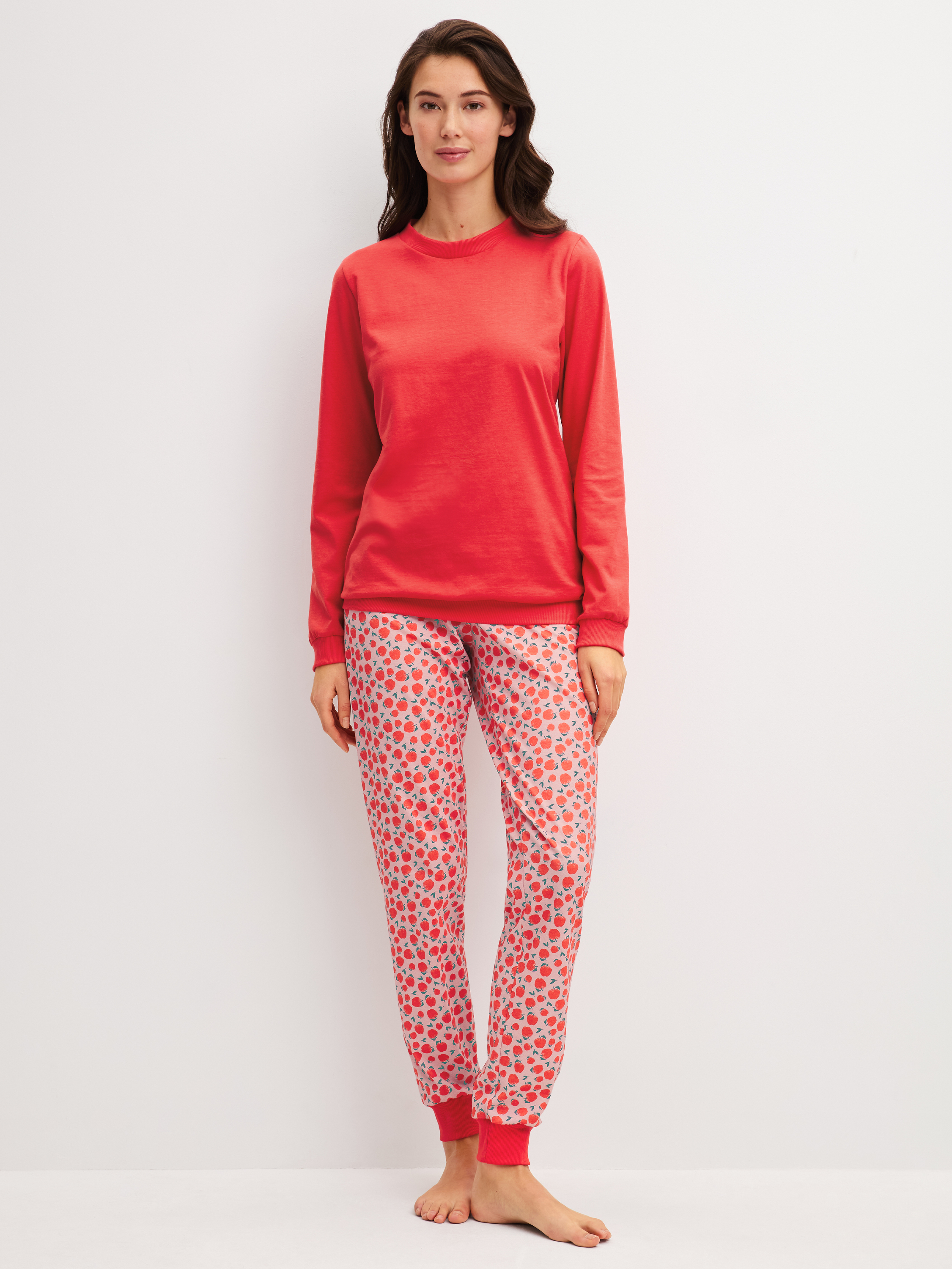 Pyjama à poignets manches longues Coton FRUITY DREAMS, CALIDA