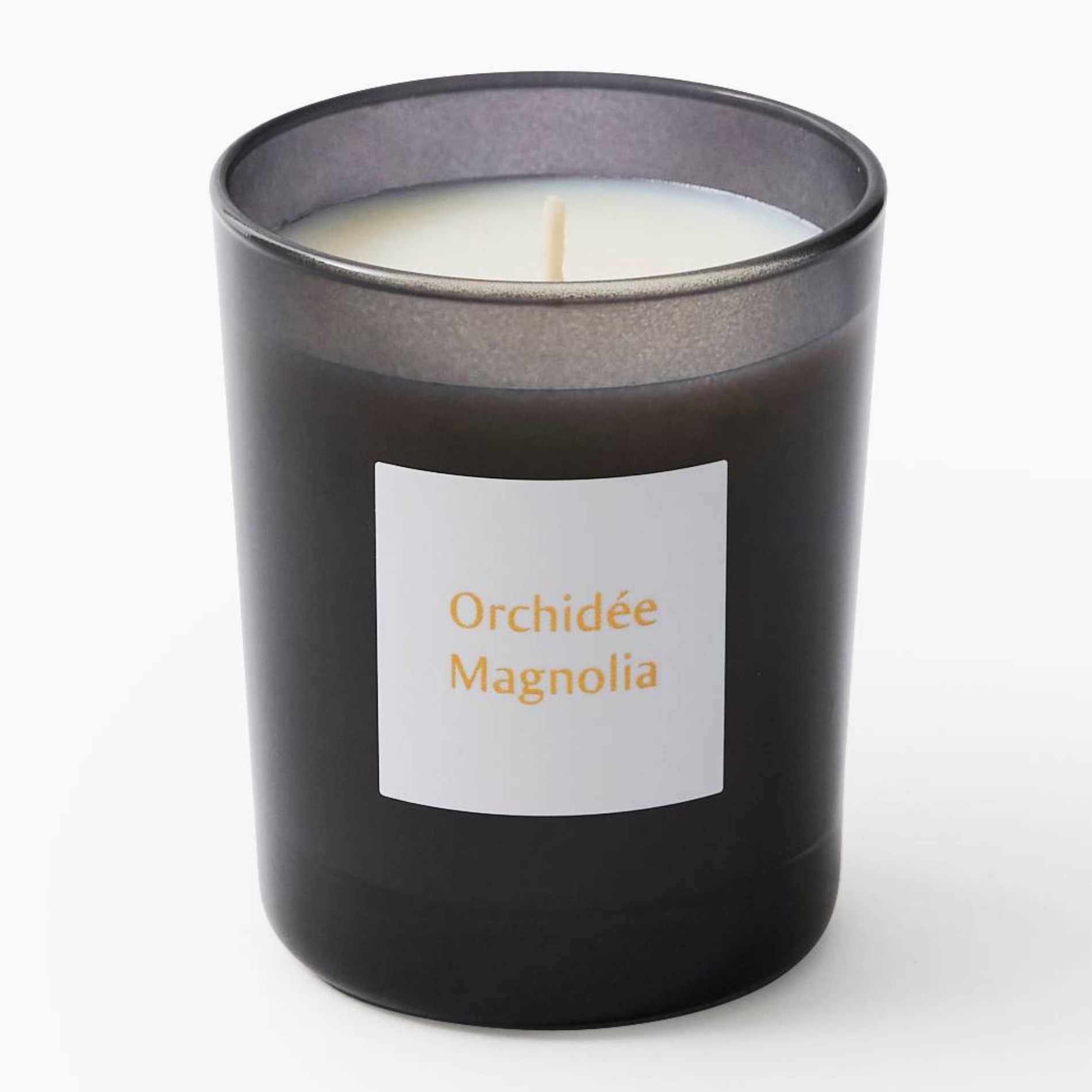 Bougie dans pot, parfum Orchidée et Magnolia, 180gr, MONOPRIX