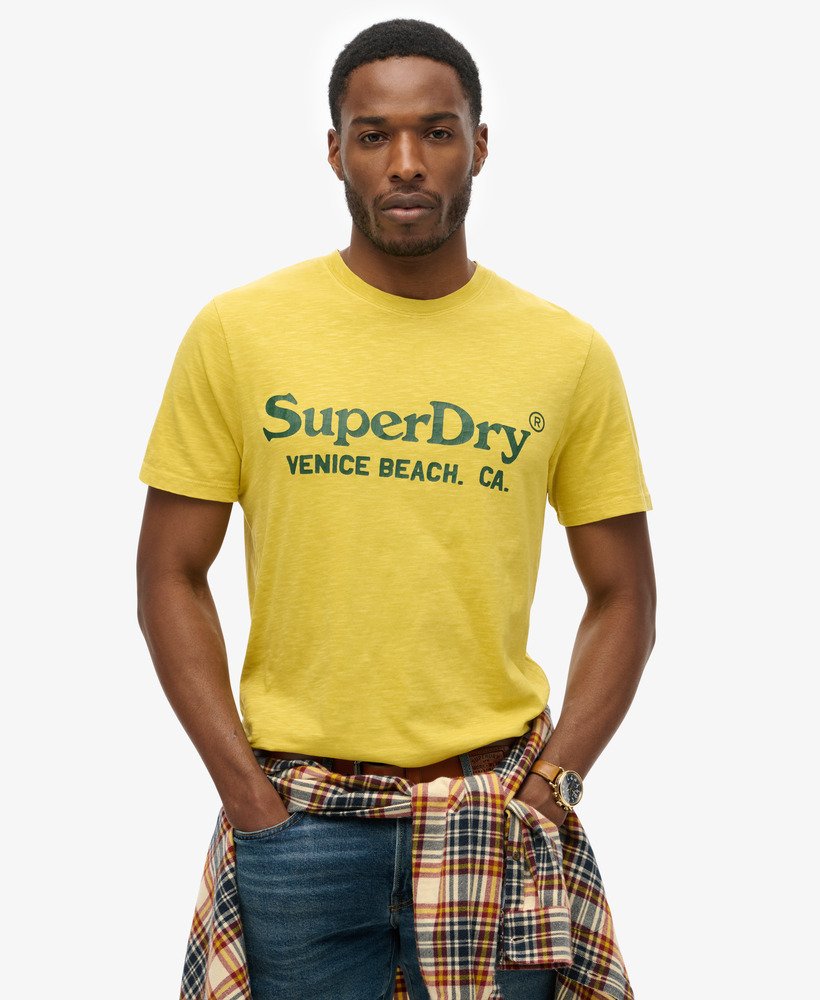 T-shirt classique à logo Venue, SUPERDRY