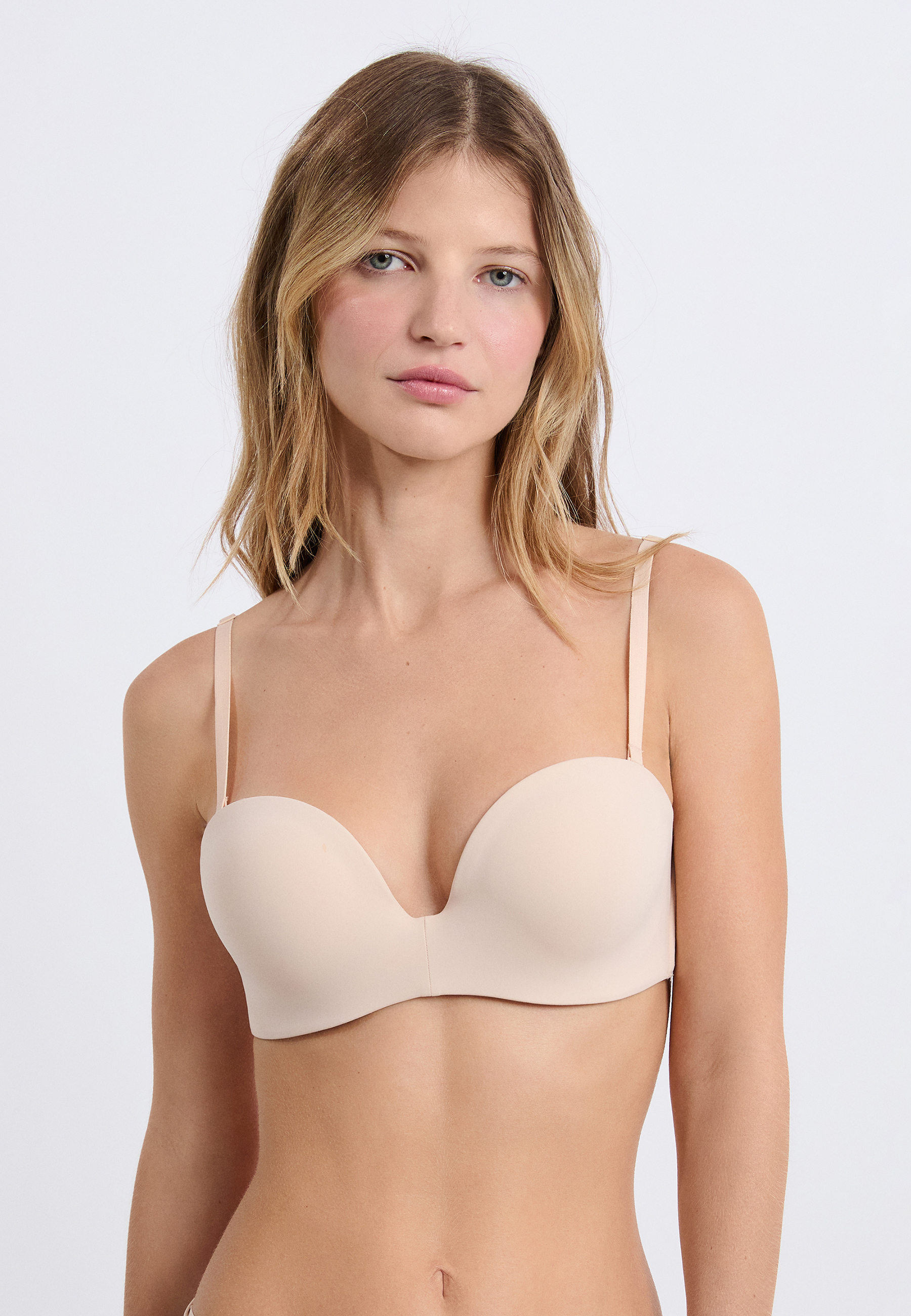 Bandeau push up en microfibre PURE FIT, ETAM