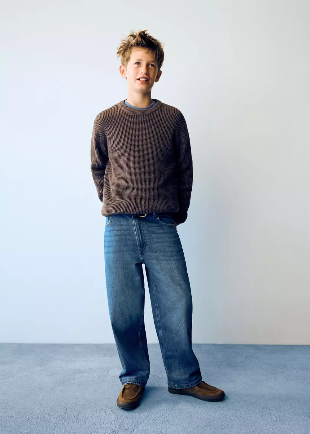 Jean wide leg, MANGO KIDS